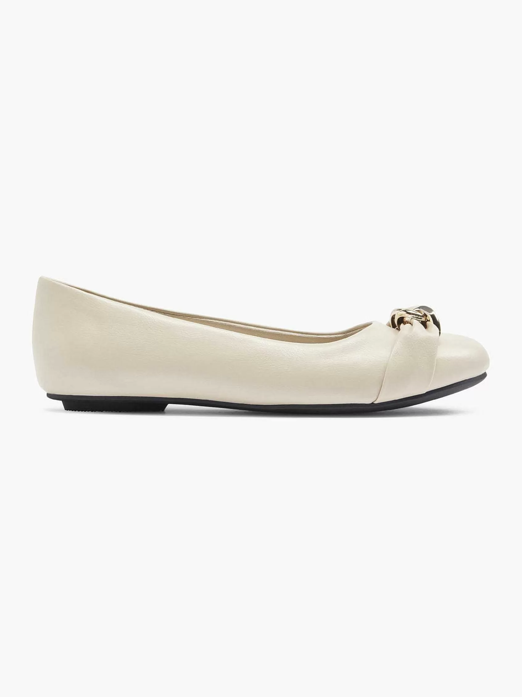 Graceland Instappers>Ballerina Gesp Beige
