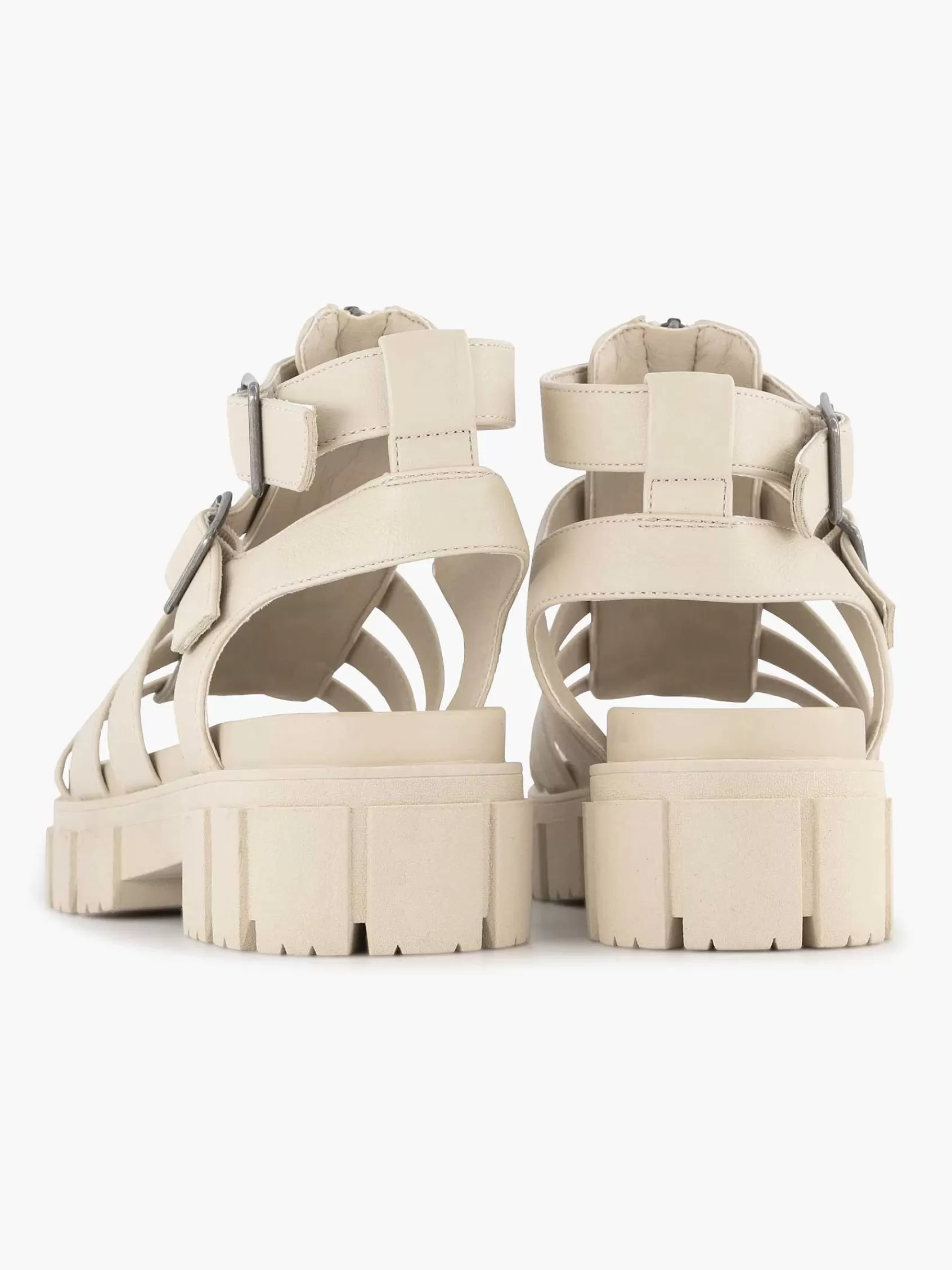 Oxmox Sandalen>Chunky Sandaal Beige