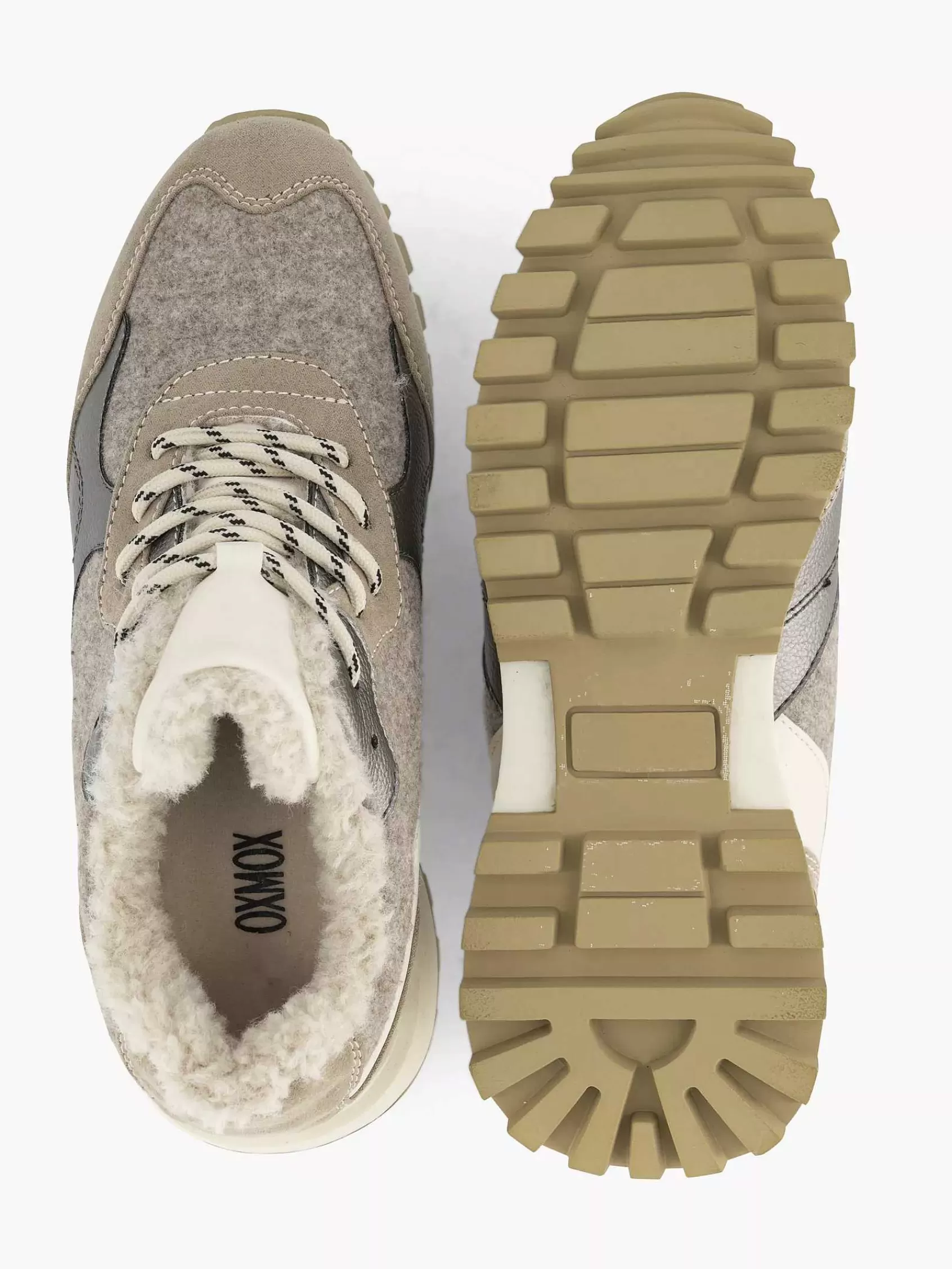 Oxmox Sneakers>Chunky Sneaker Taupe