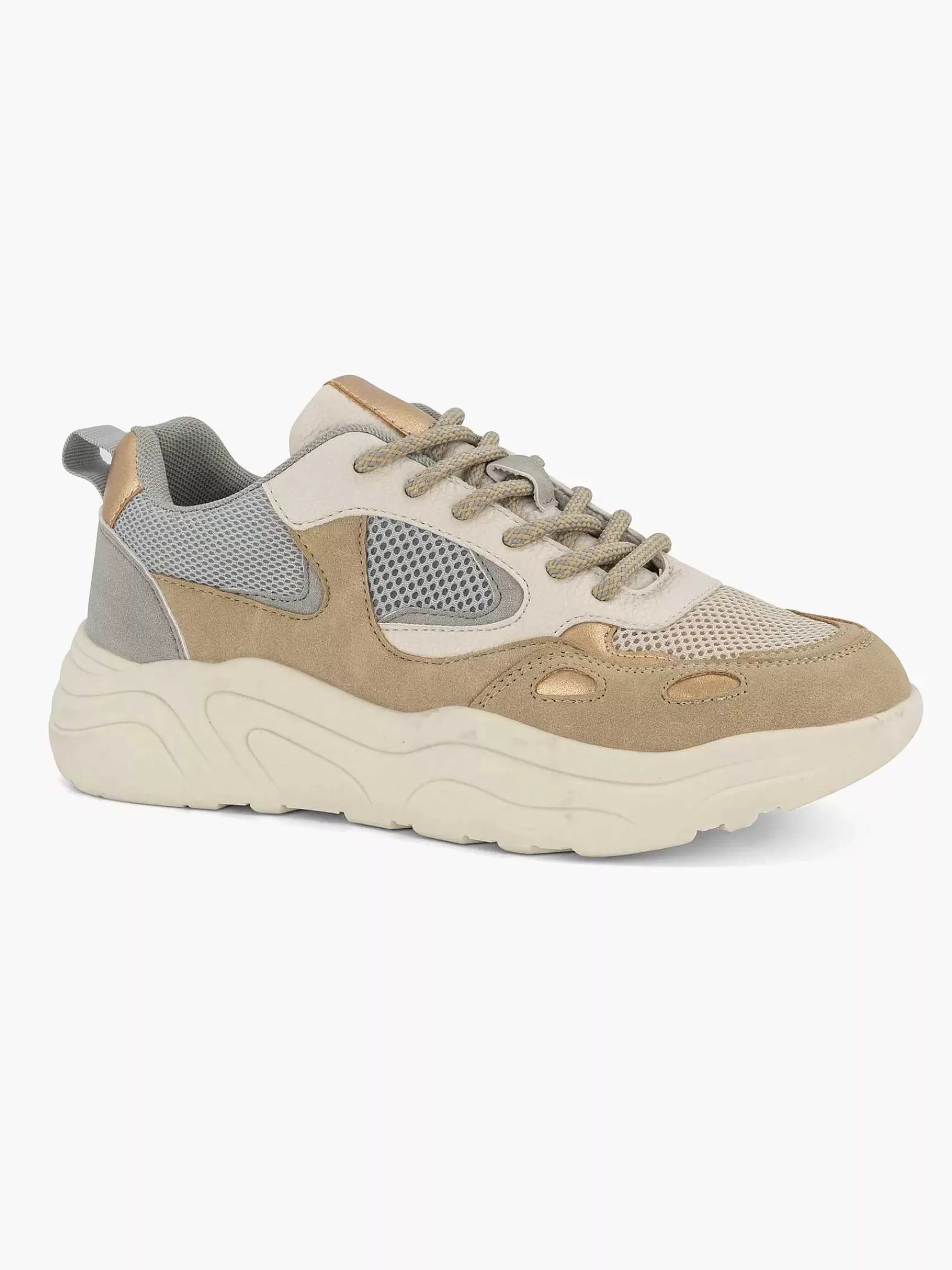 Oxmox Sneakers>Chunky Sneaker Taupe