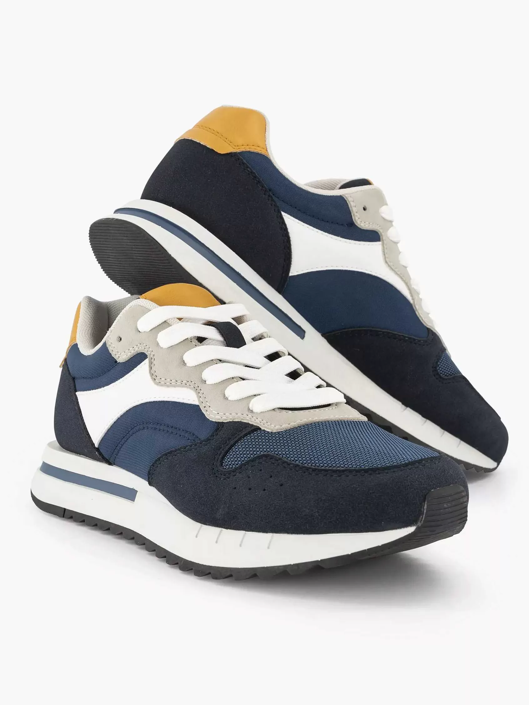 Memphis One Sneakers>Donker E Chunky Sneaker Blauw