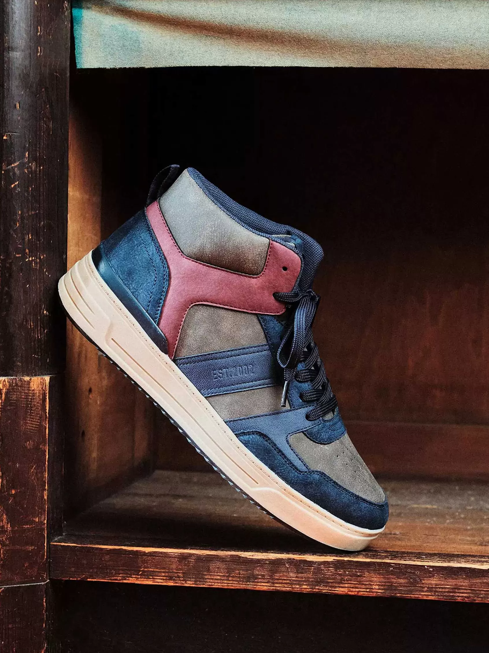 Memphis One Sneakers>Donker E Hoge Sneaker Blauw