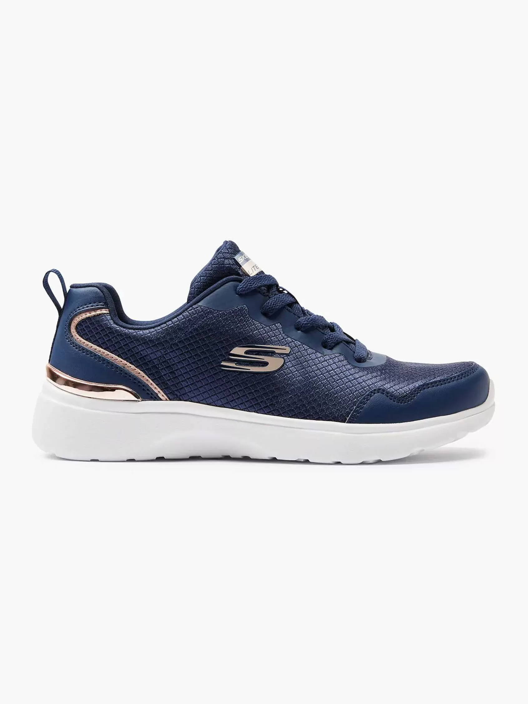 Skechers Sneakers>Donkere E Sneaker Memory Foam Blauw