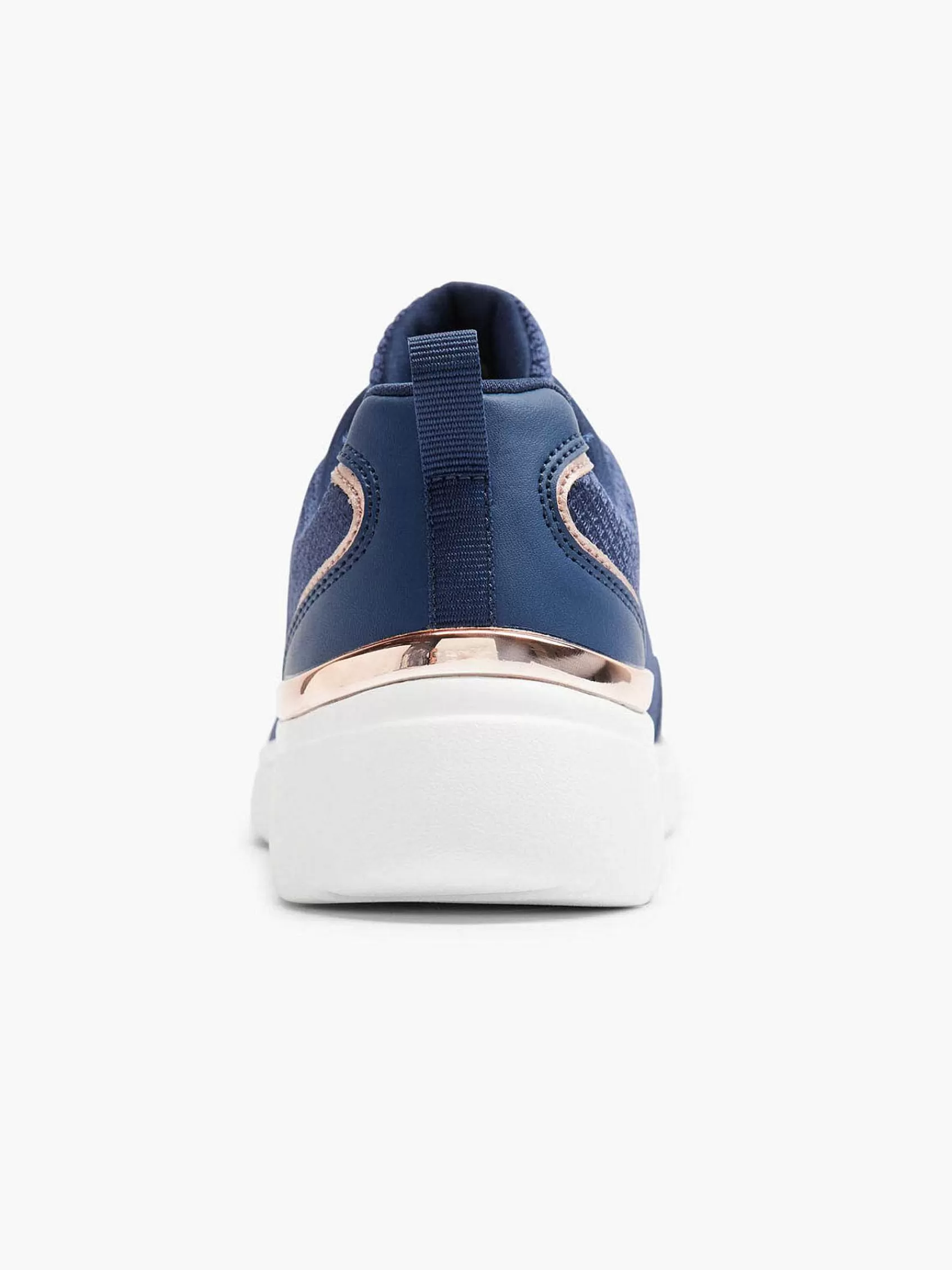 Skechers Sneakers>Donkere E Sneaker Memory Foam Blauw
