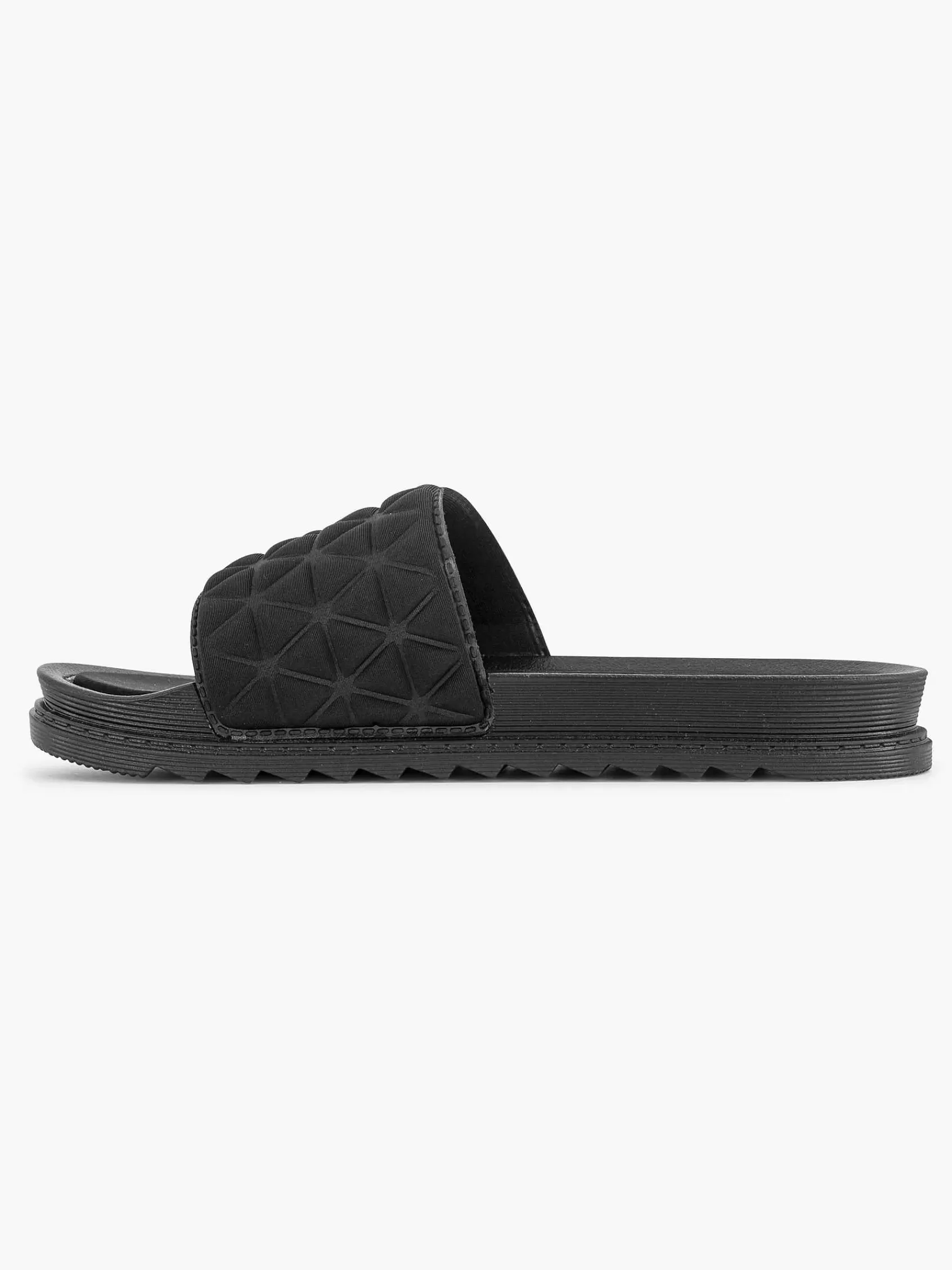 Oxmox Slippers>E Badslipper Zwart