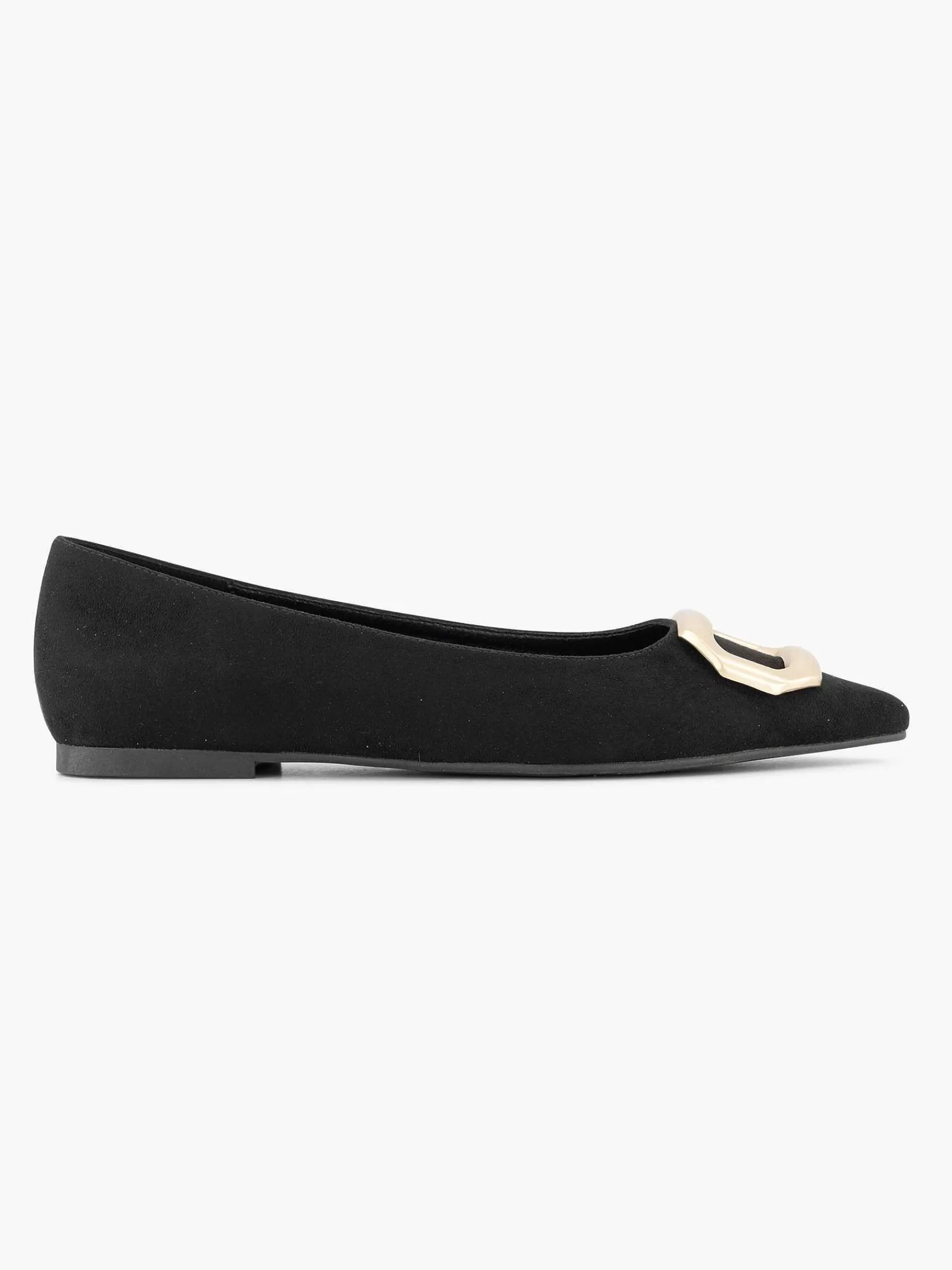 Graceland Instappers>E Ballerina Gesp Zwart