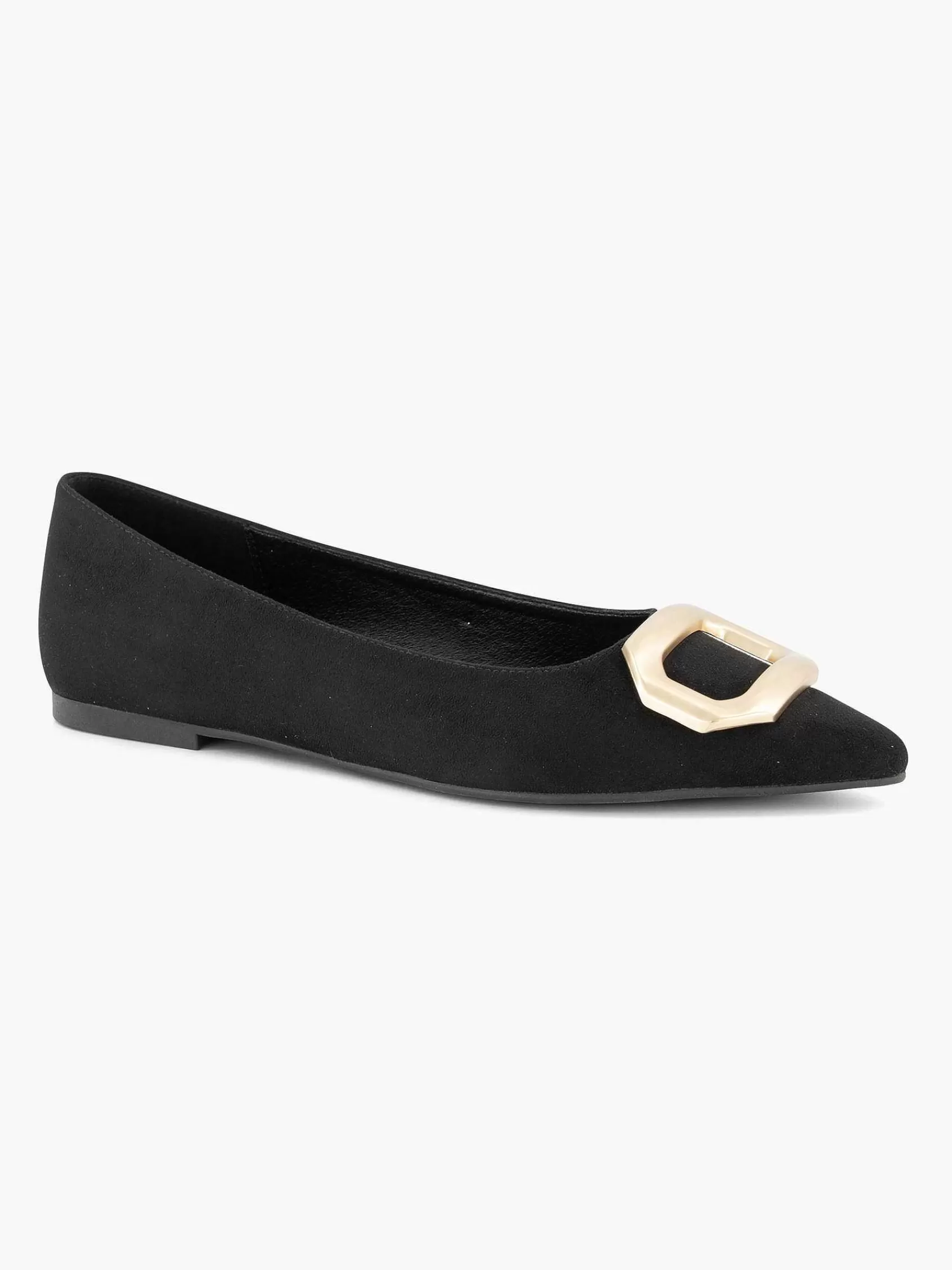 Graceland Instappers>E Ballerina Gesp Zwart