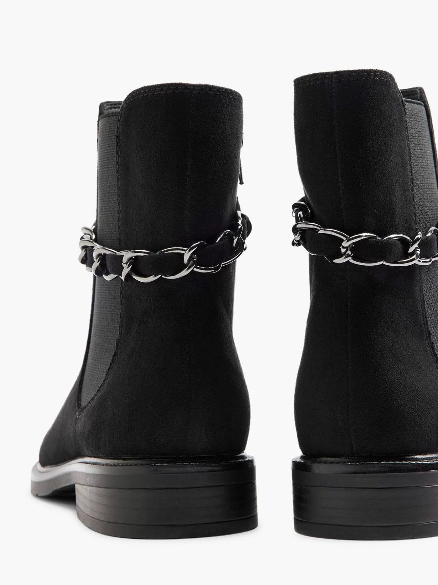 Graceland Enkellaarzen & Boots>E Chelsea Boot Sierketting Zwart
