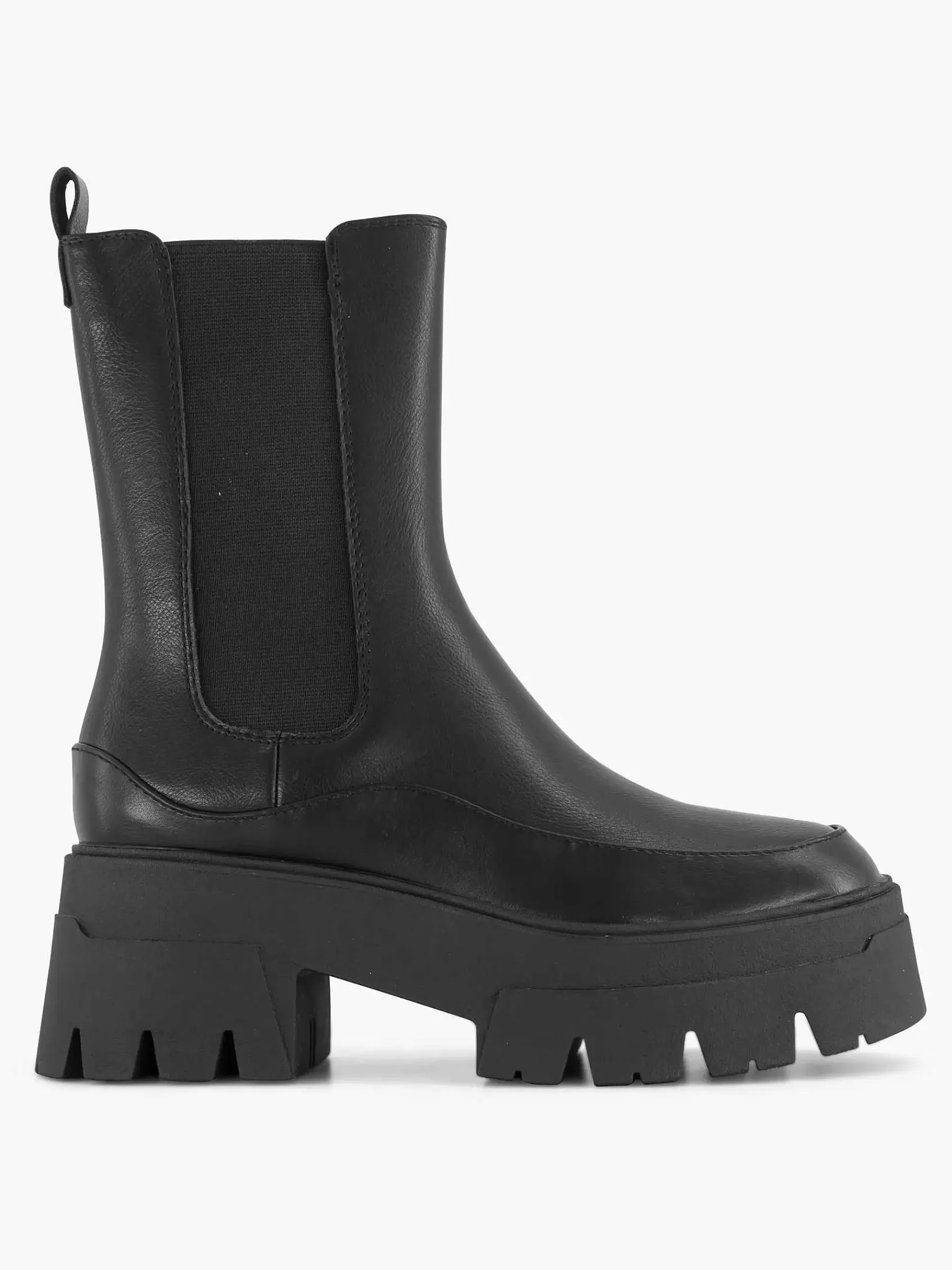 Oxmox Enkellaarzen & Boots>E Chunky Chelsea Boot Zwart