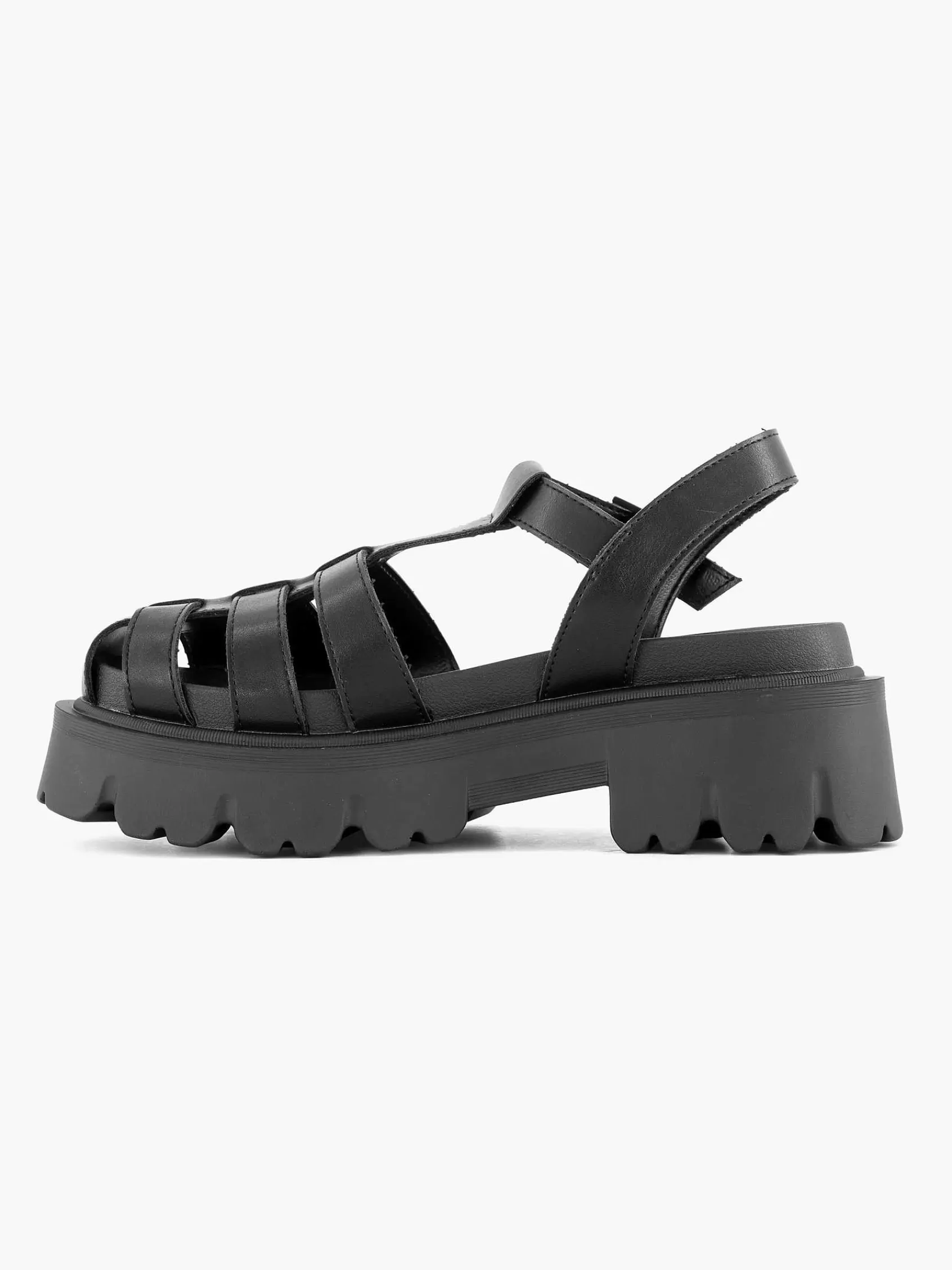 Oxmox Sandalen>E Chunky Sandaal Zwart