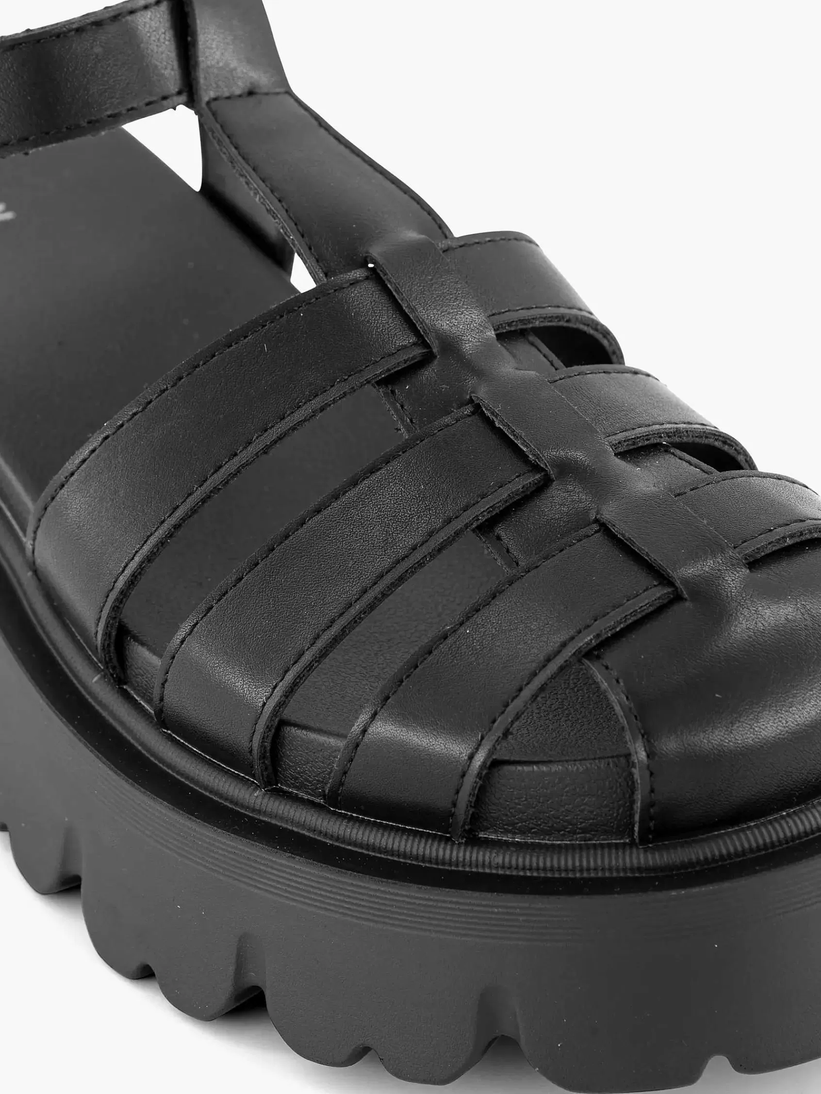 Oxmox Sandalen>E Chunky Sandaal Zwart