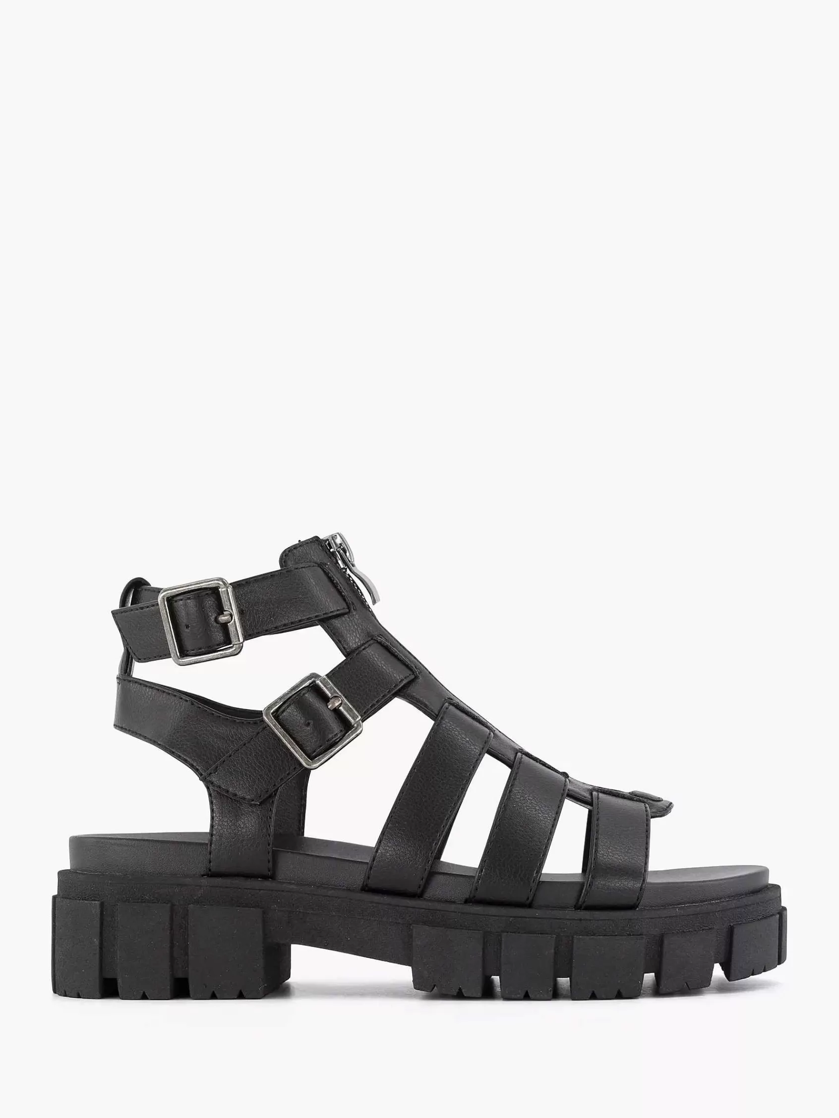 Oxmox Sandalen>E Chunky Sandaal Zwart