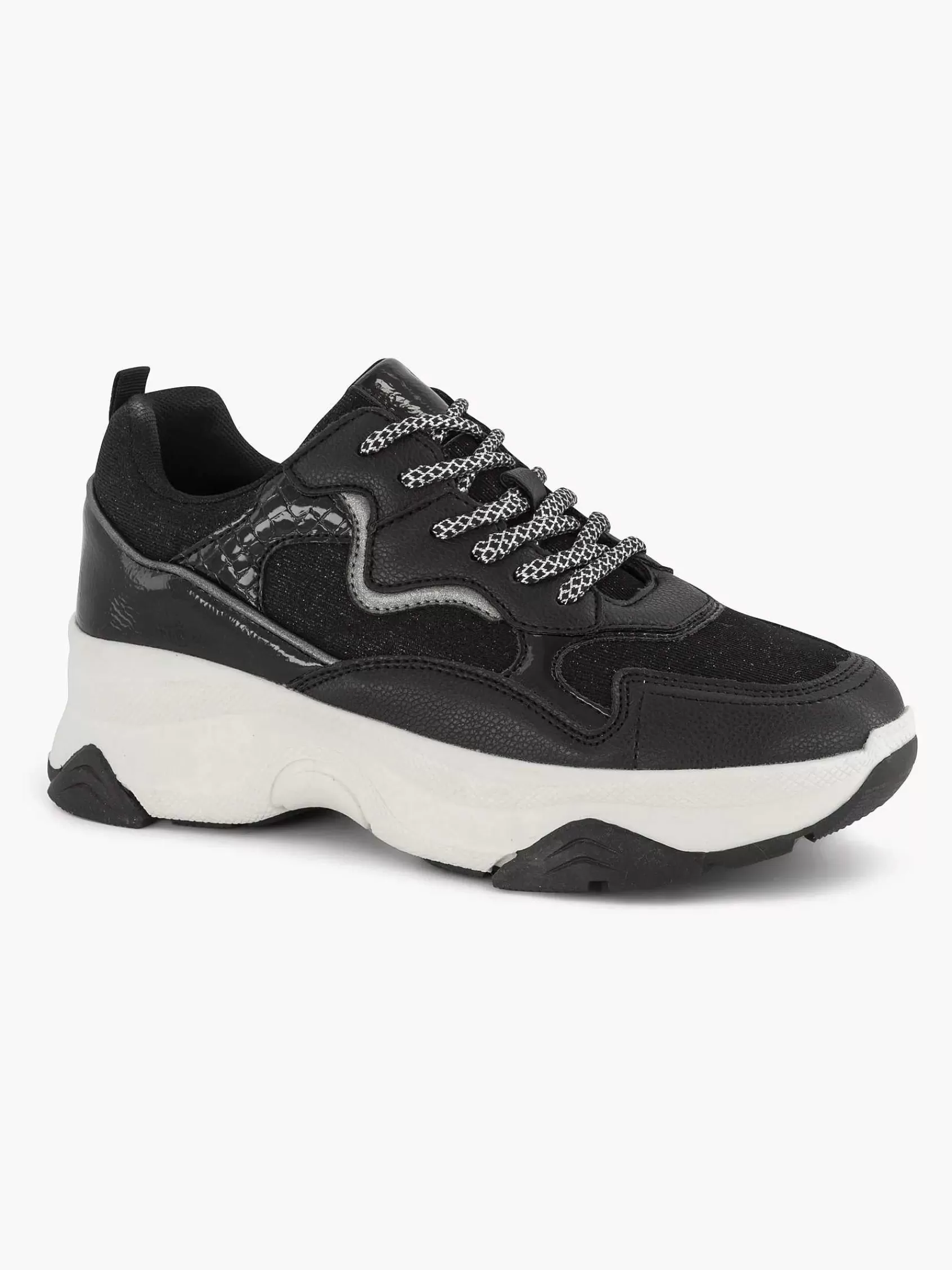 Oxmox Sneakers>E Chunky Sneaker Zwart