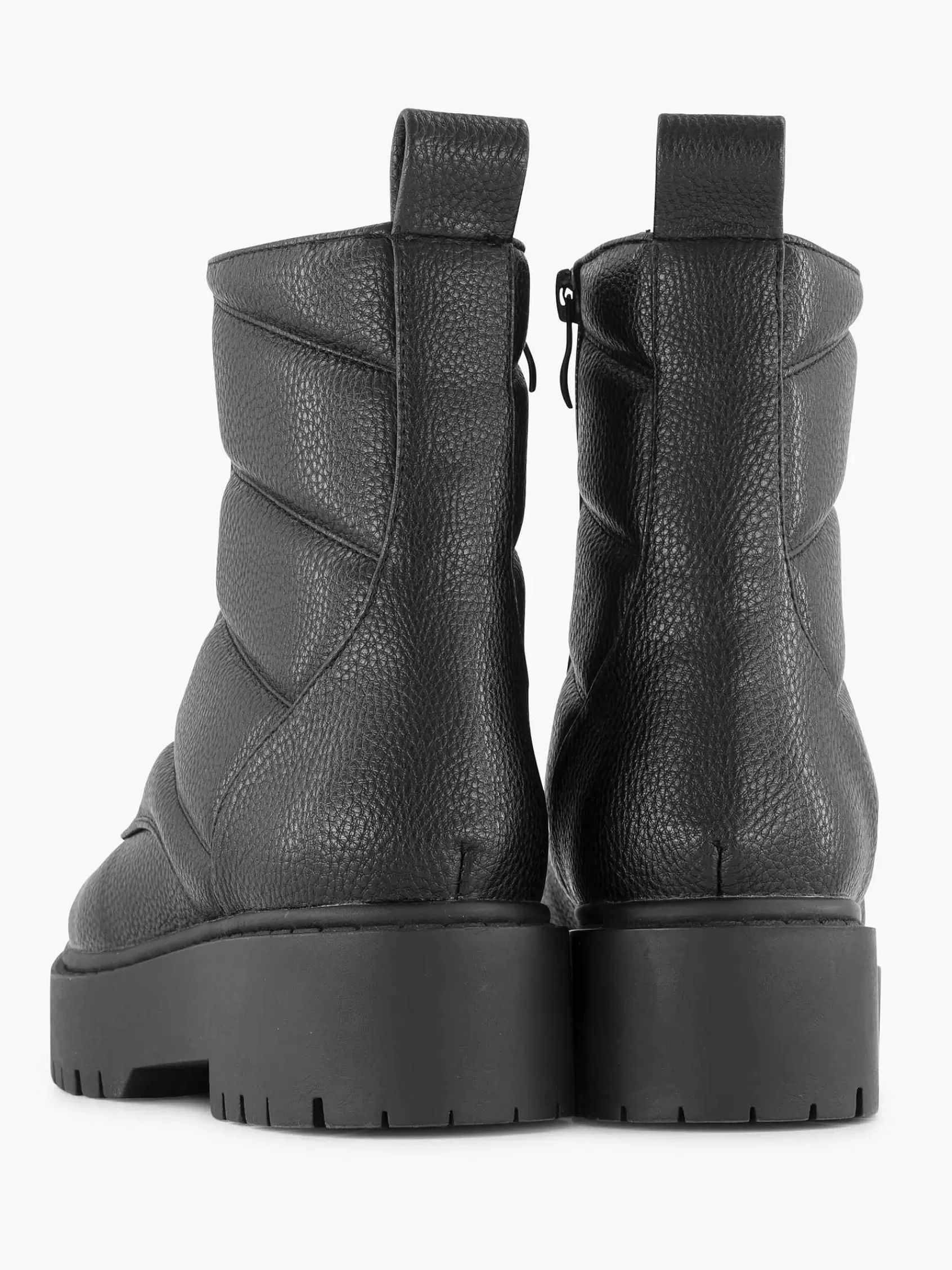 Oxmox Enkellaarzen & Boots>E Enkelboot Doorgestikt Zwart