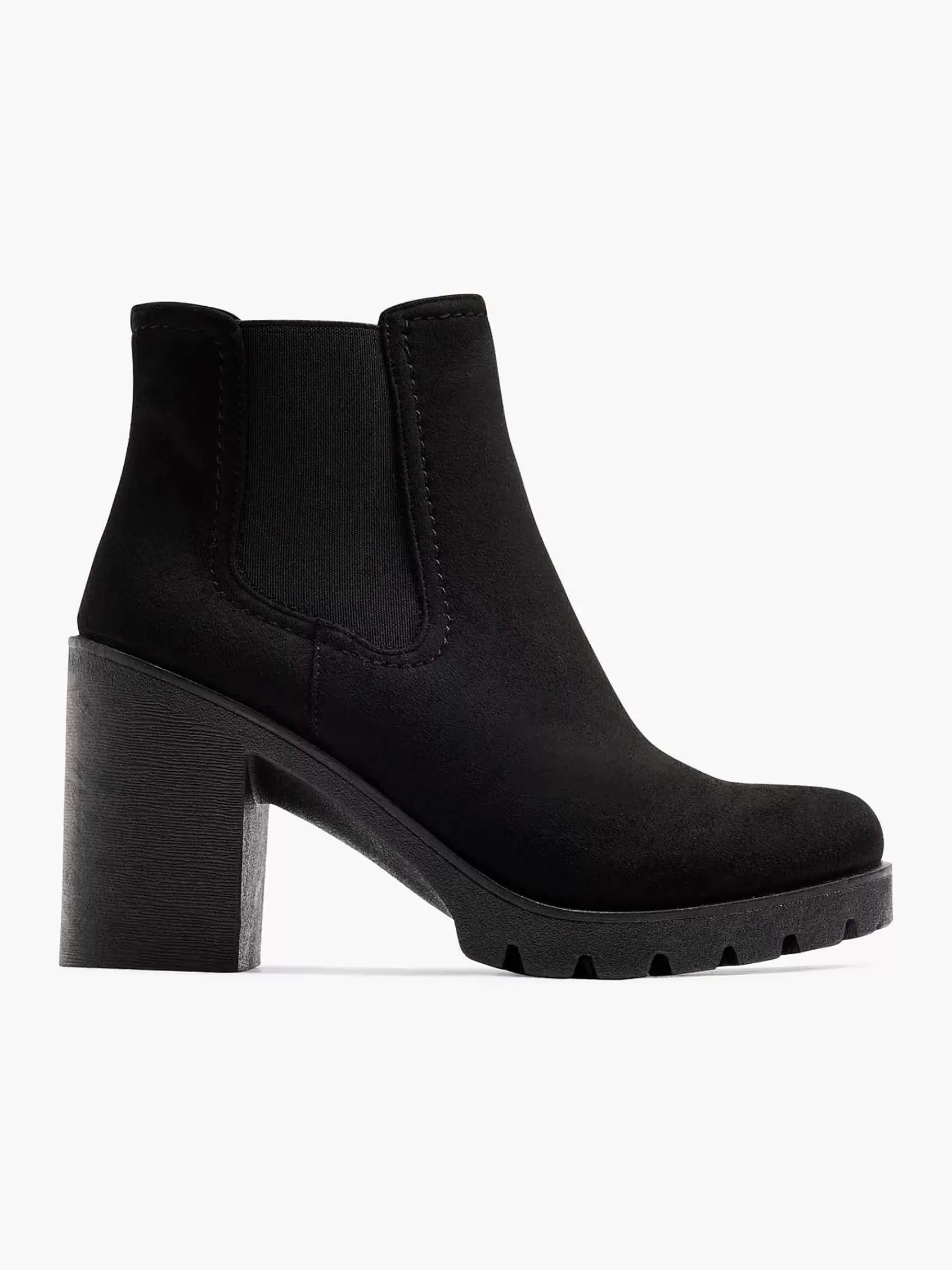 Graceland Enkellaarzen & Boots>E Enkellaars Hak Zwart