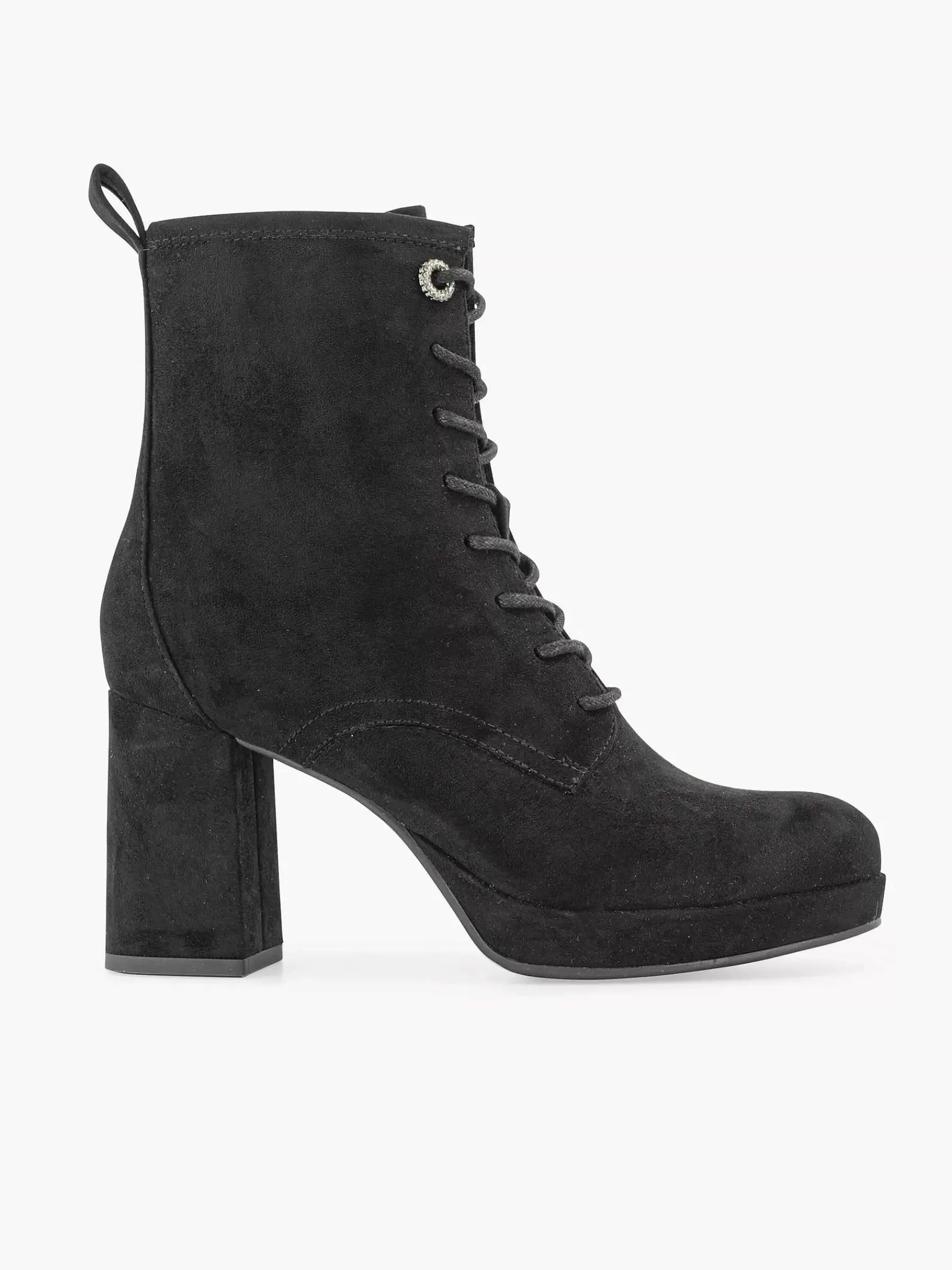 Oxmox Enkellaarzen & Boots>E Enkellaars Hak Zwart