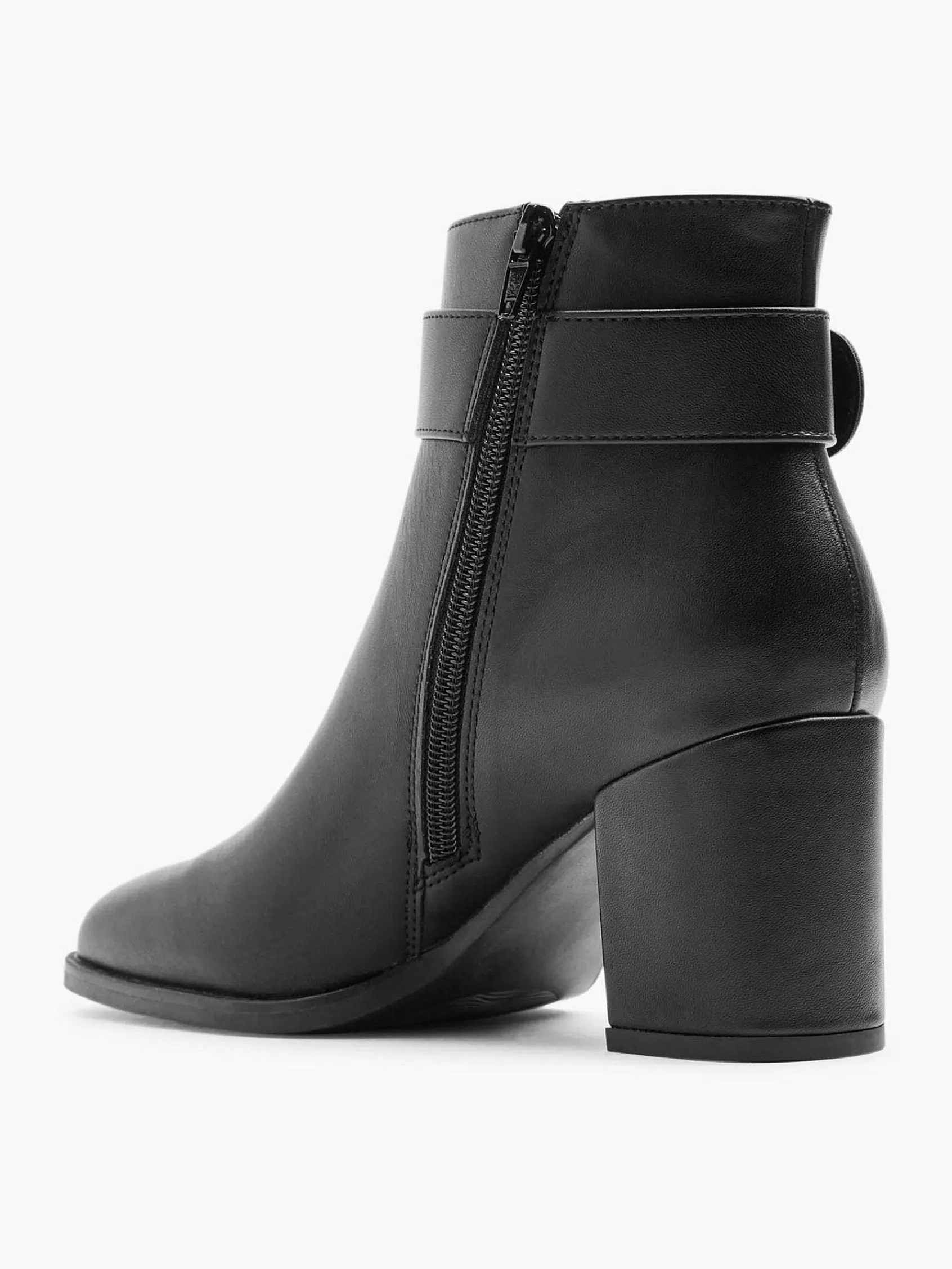 Graceland Enkellaarzen & Boots>E Enkellaars Hak Zwart