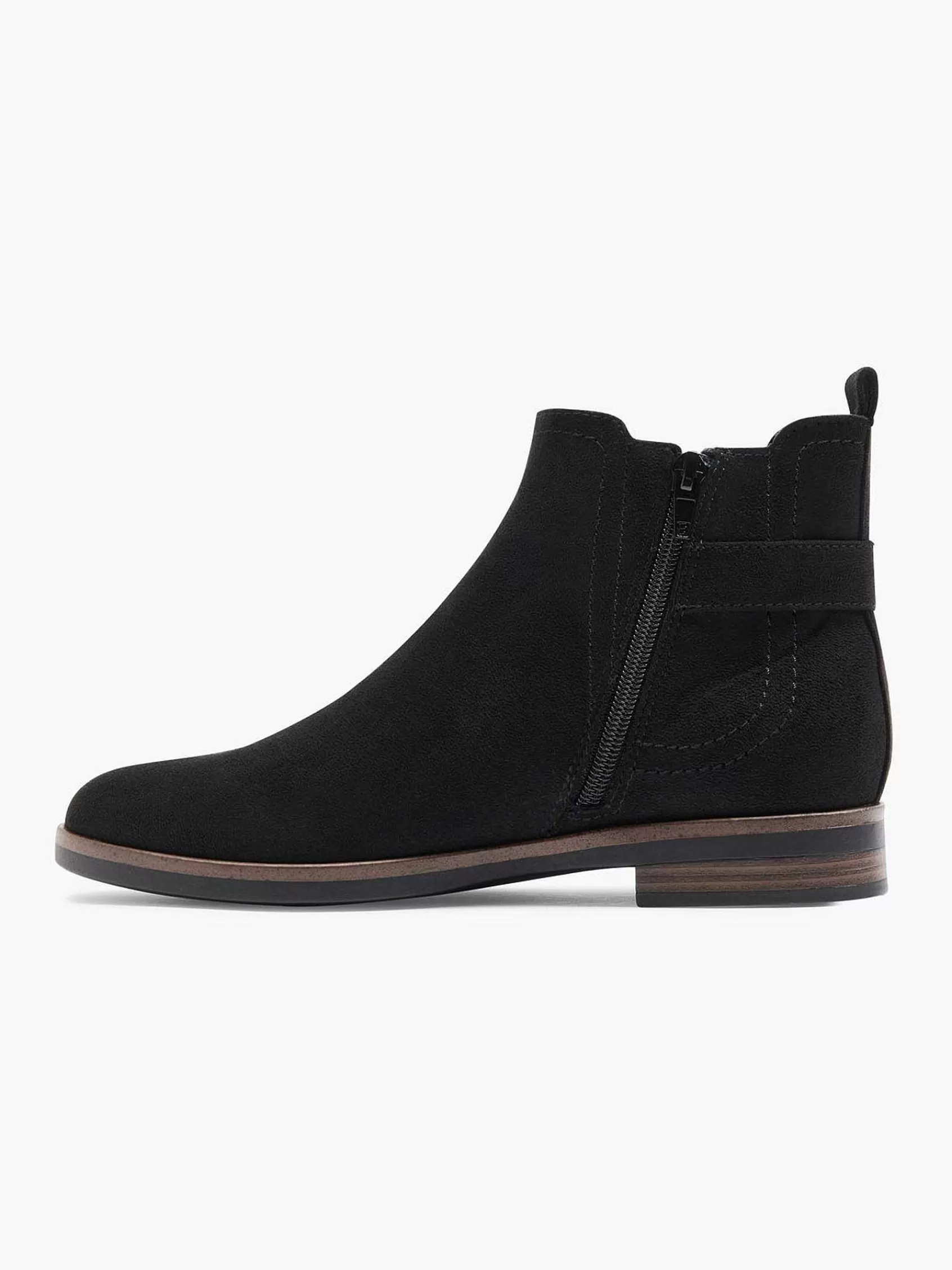 Graceland Enkellaarzen & Boots>E Enkellaars Siergesp Zwart