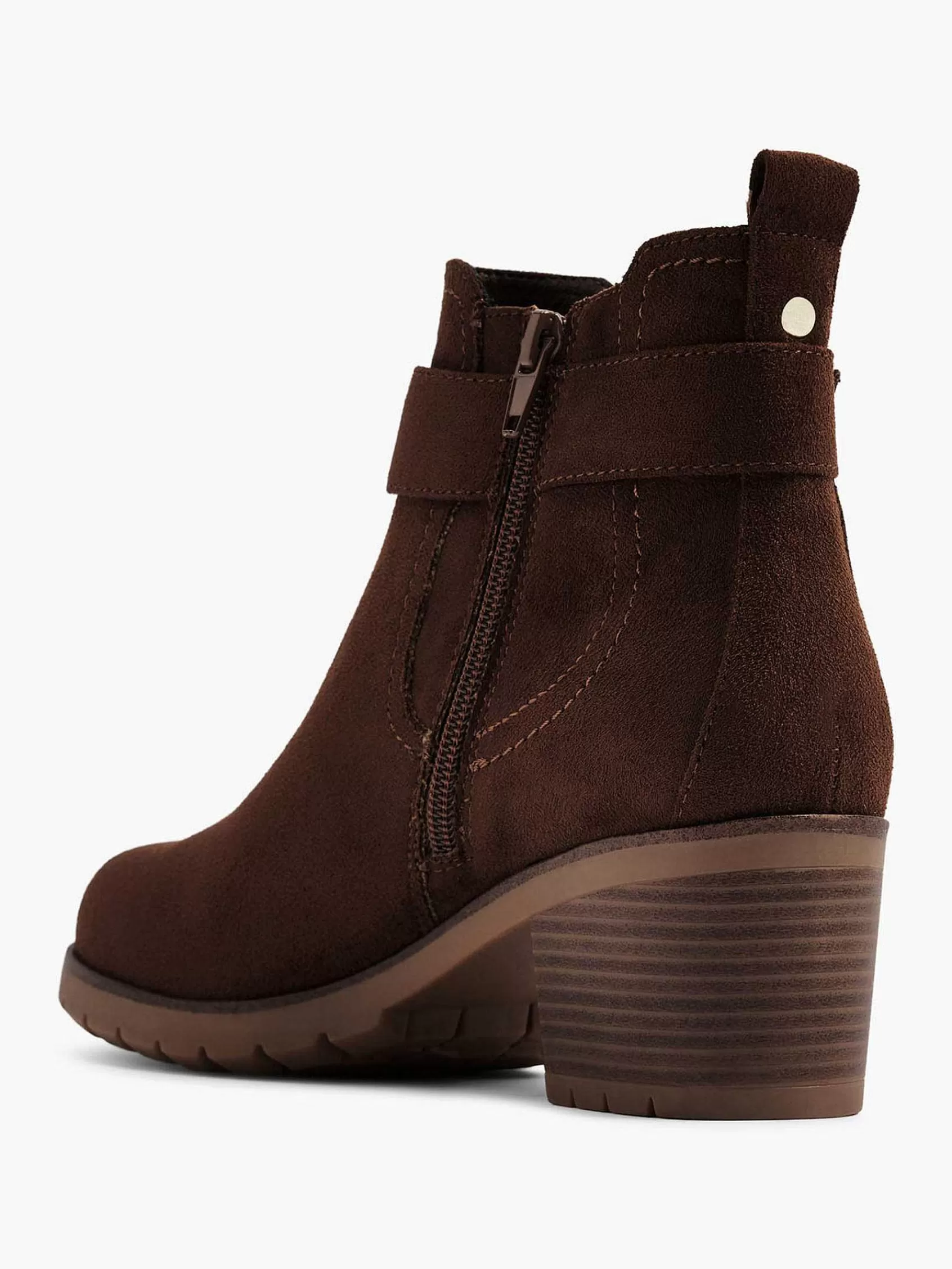 Graceland Enkellaarzen & Boots>E Enkellaars Siergesp Bruin