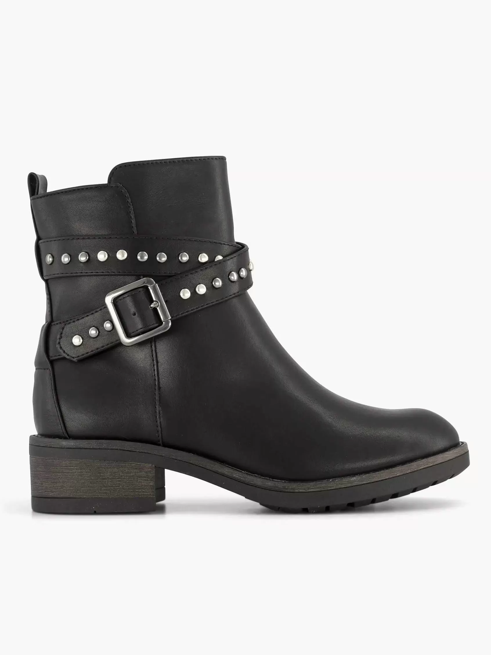Graceland Enkellaarzen & Boots>E Enkellaars Studs Zwart