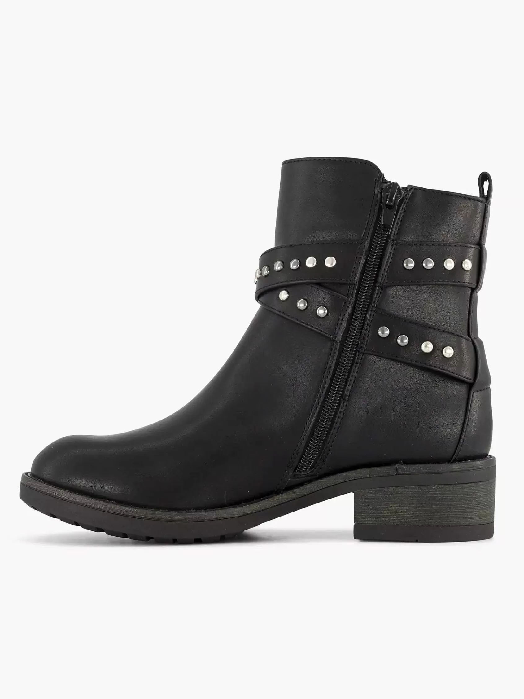 Graceland Enkellaarzen & Boots>E Enkellaars Studs Zwart