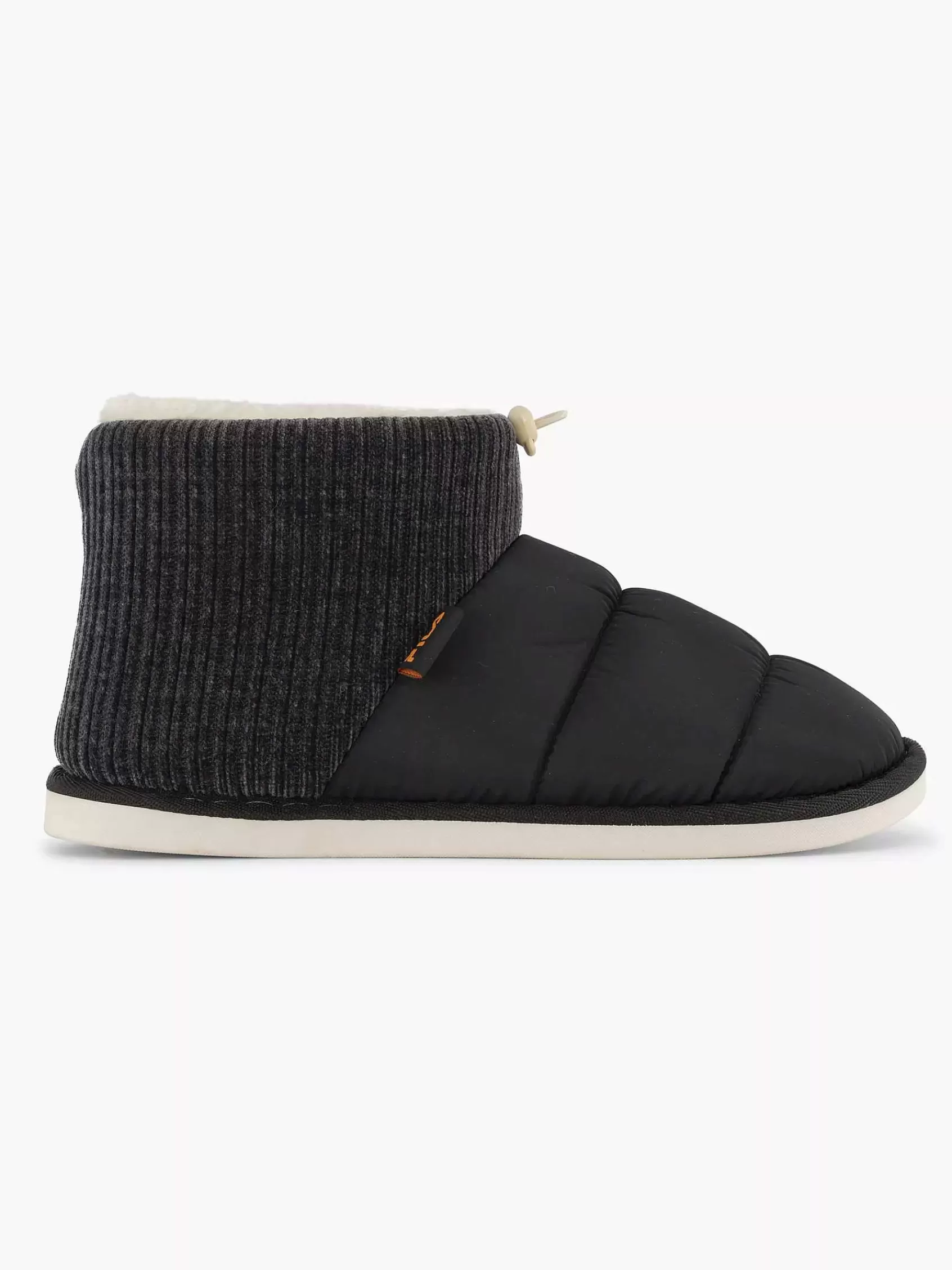 FILA Pantoffels>E Hoge Pantoffel Zwart