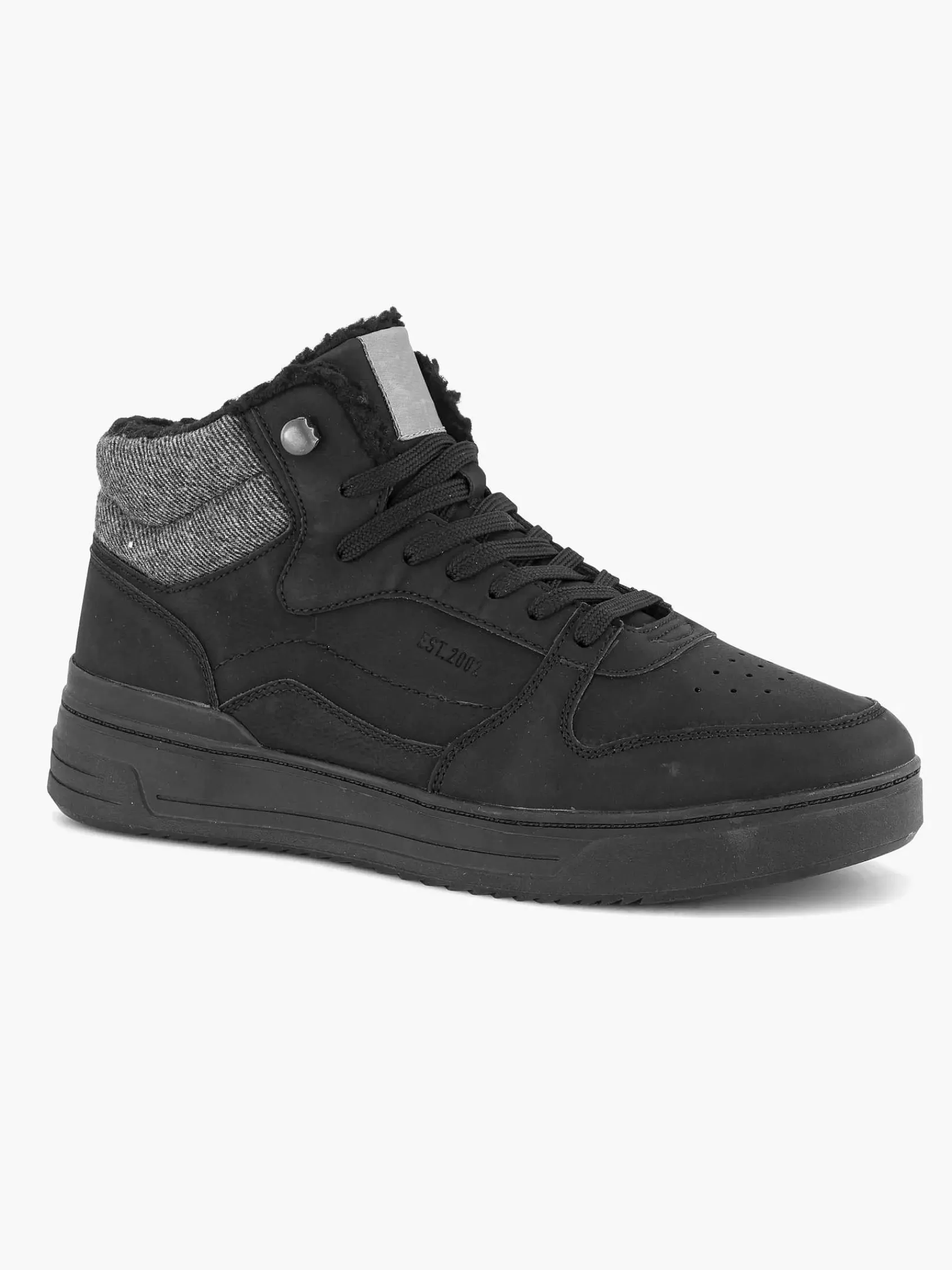 Memphis One Sneakers>E Hoge Sneaker Zwart