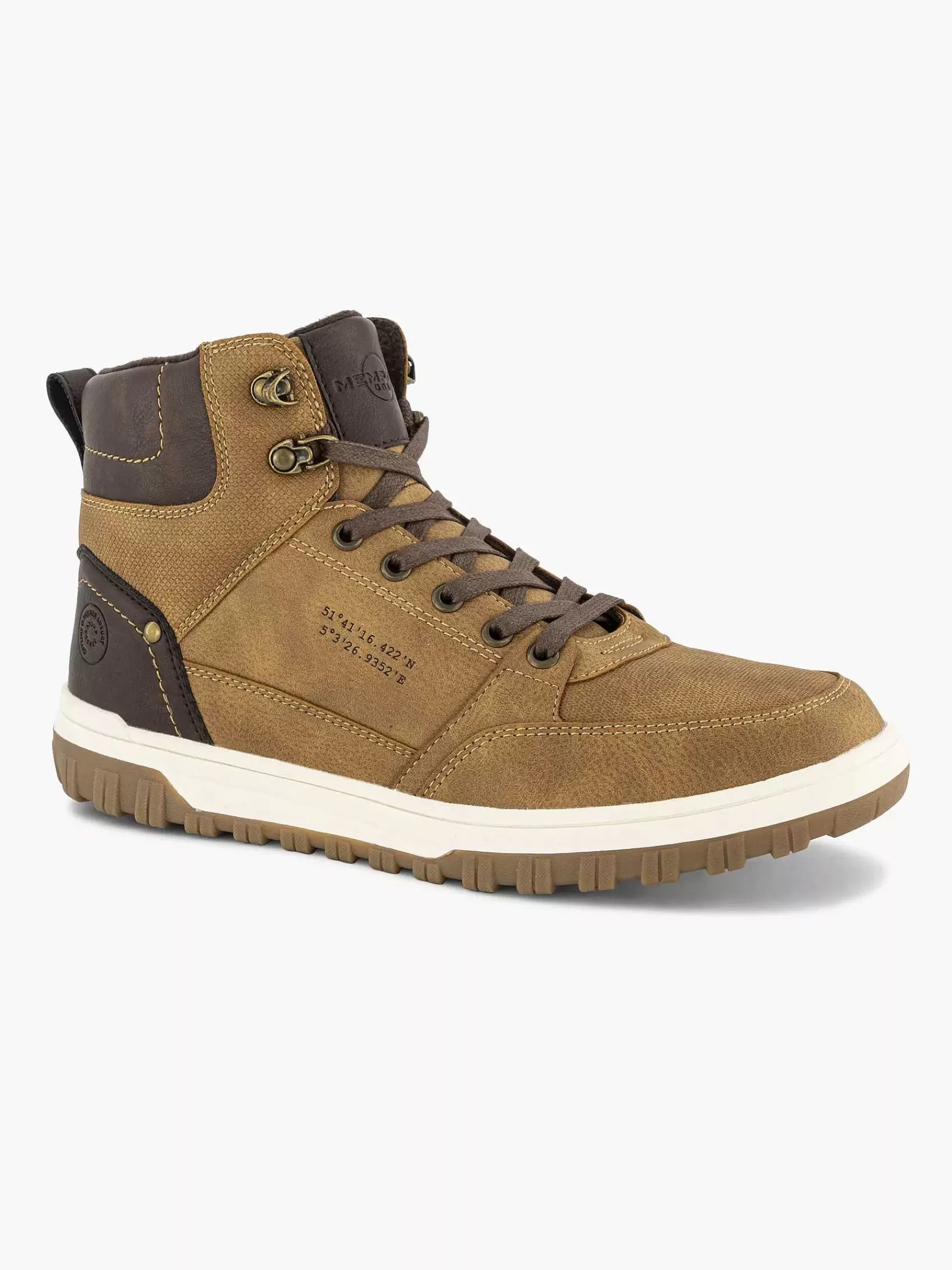 Memphis One Sneakers>E Hoge Sneaker Bruin