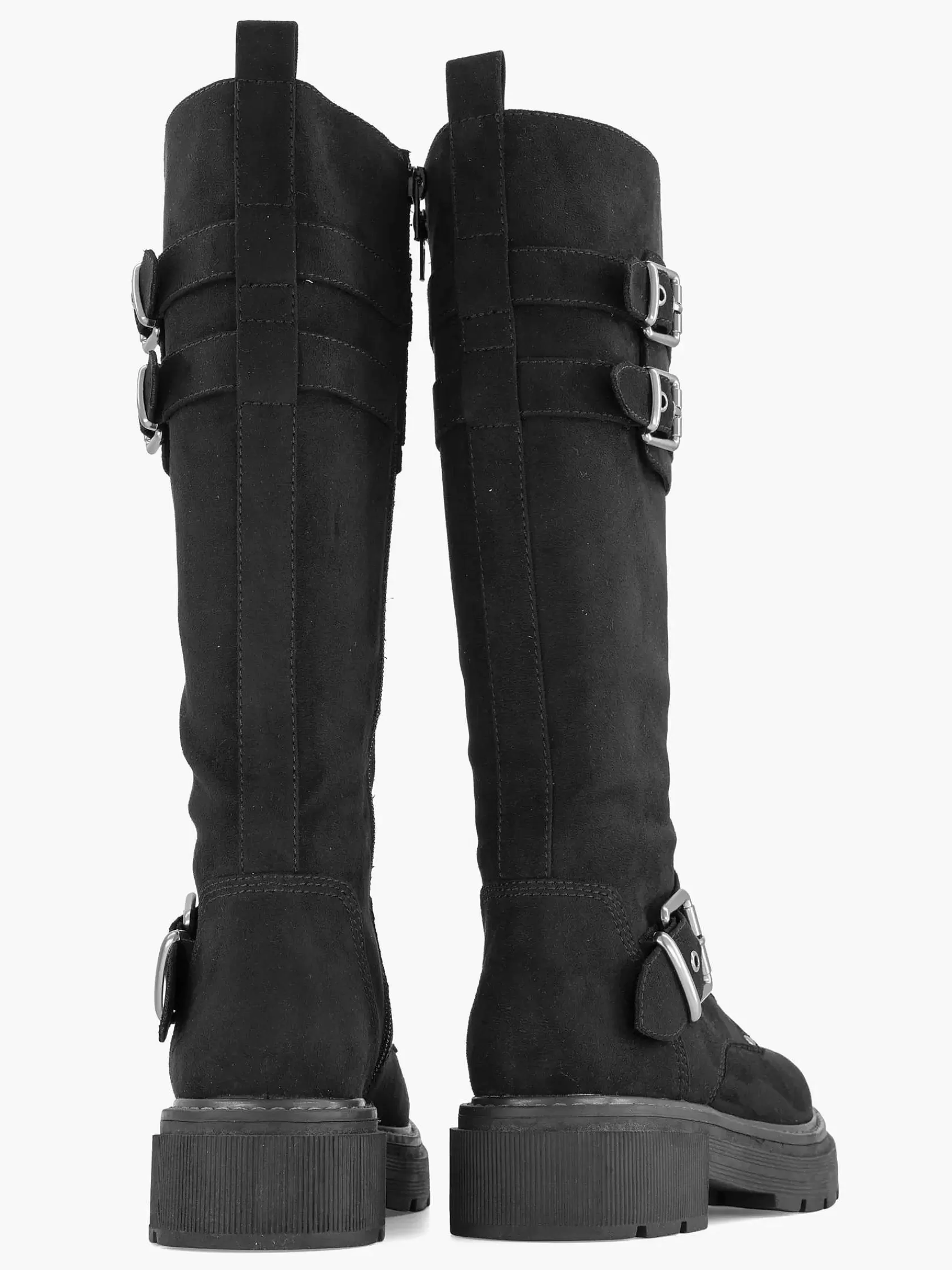 Oxmox Enkellaarzen & Boots>E Hoge Veterboot Zwart