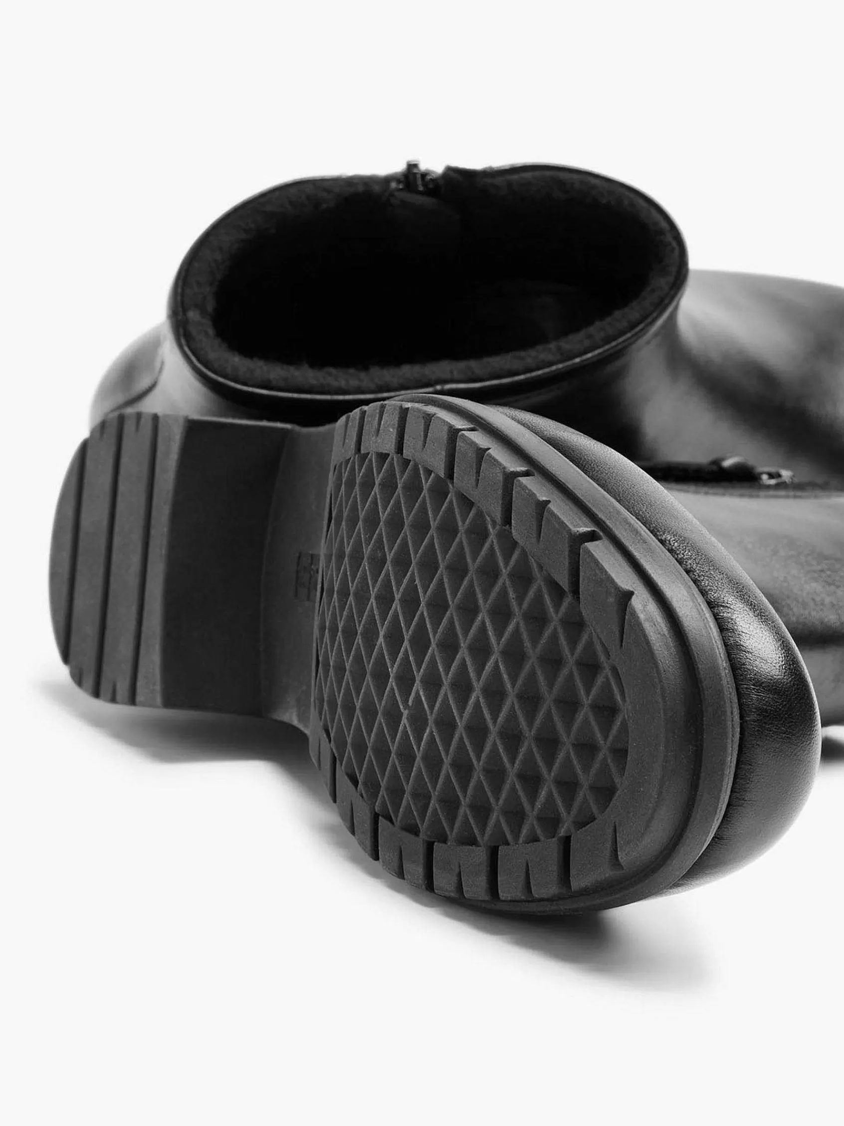 Medicus Comfort>E Leren Enkellaars Zwart