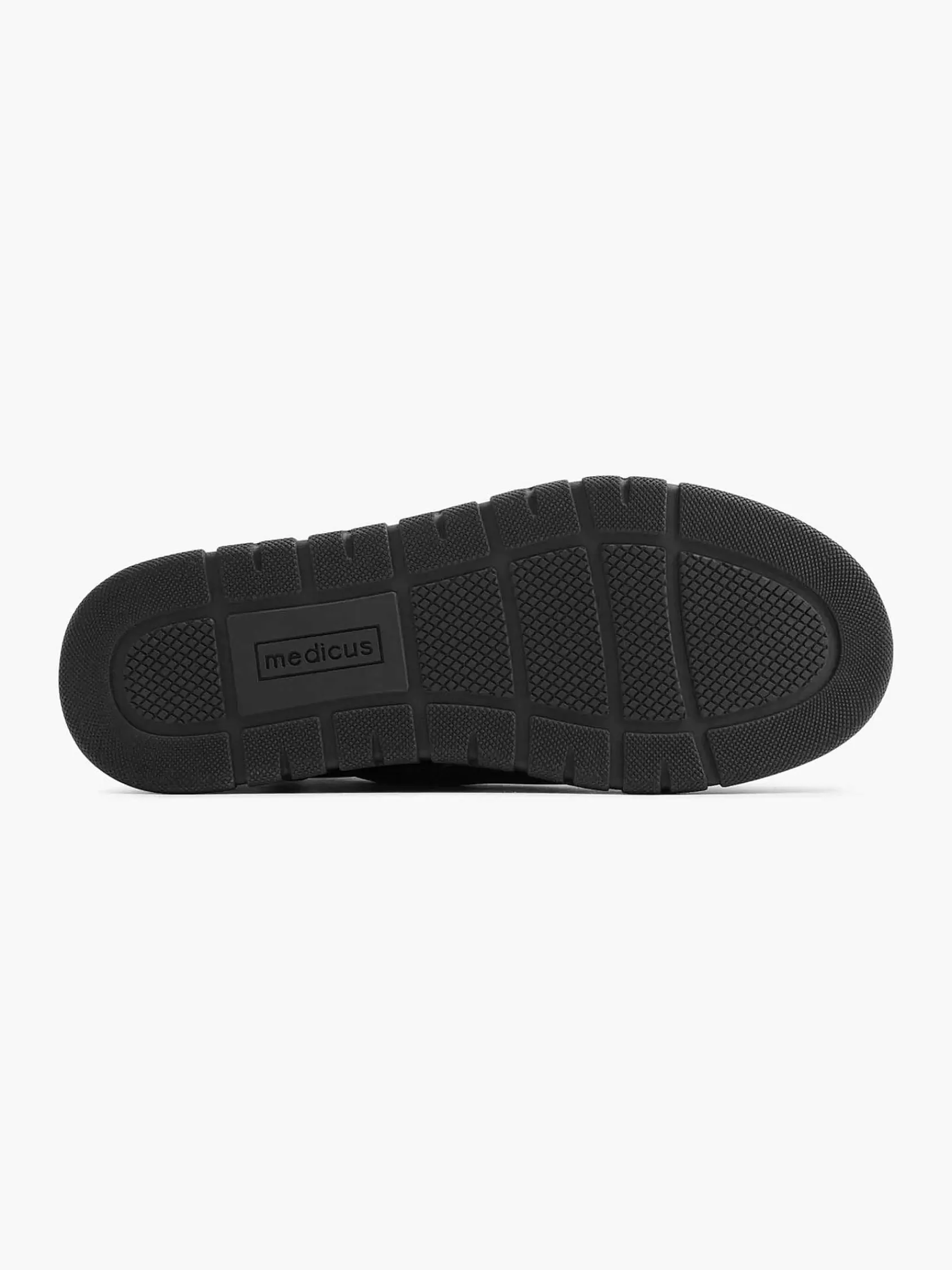 Medicus Comfort>E Leren Hoge Sneaker Zwart