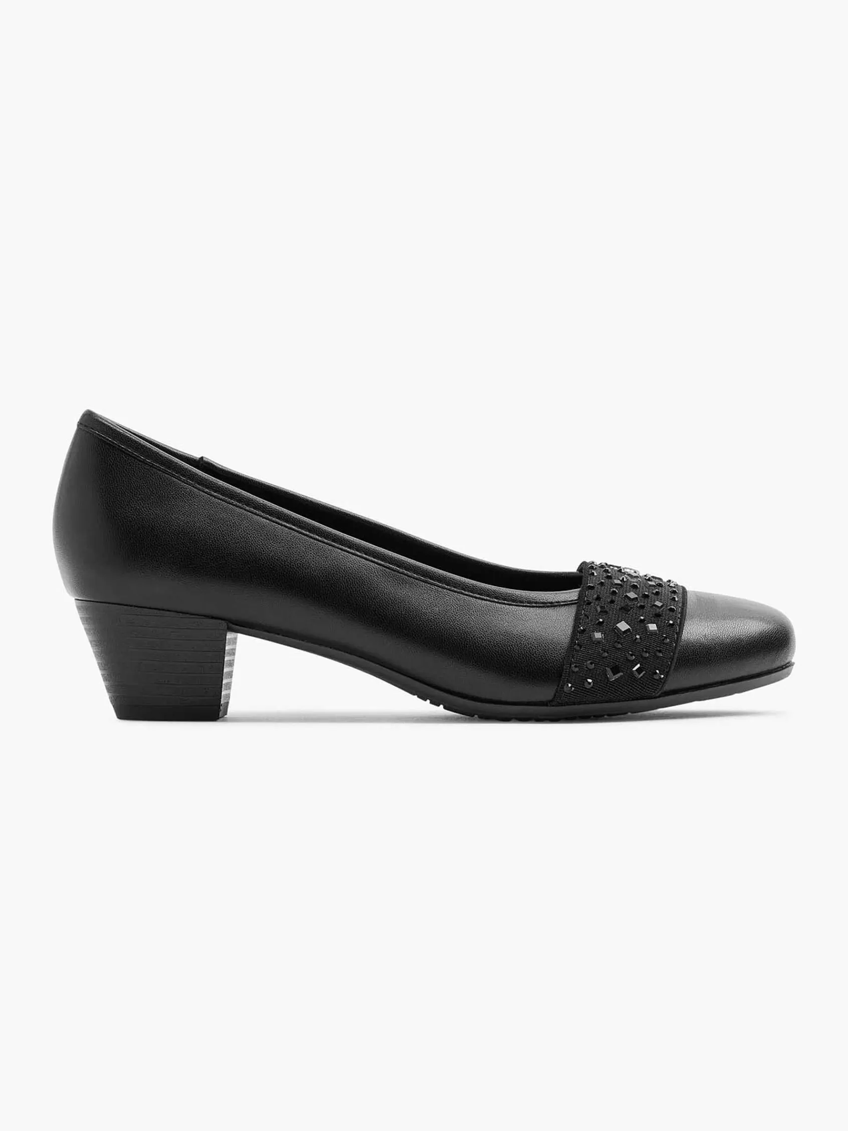 Easy Street Comfort>E Leren Pump Zwart