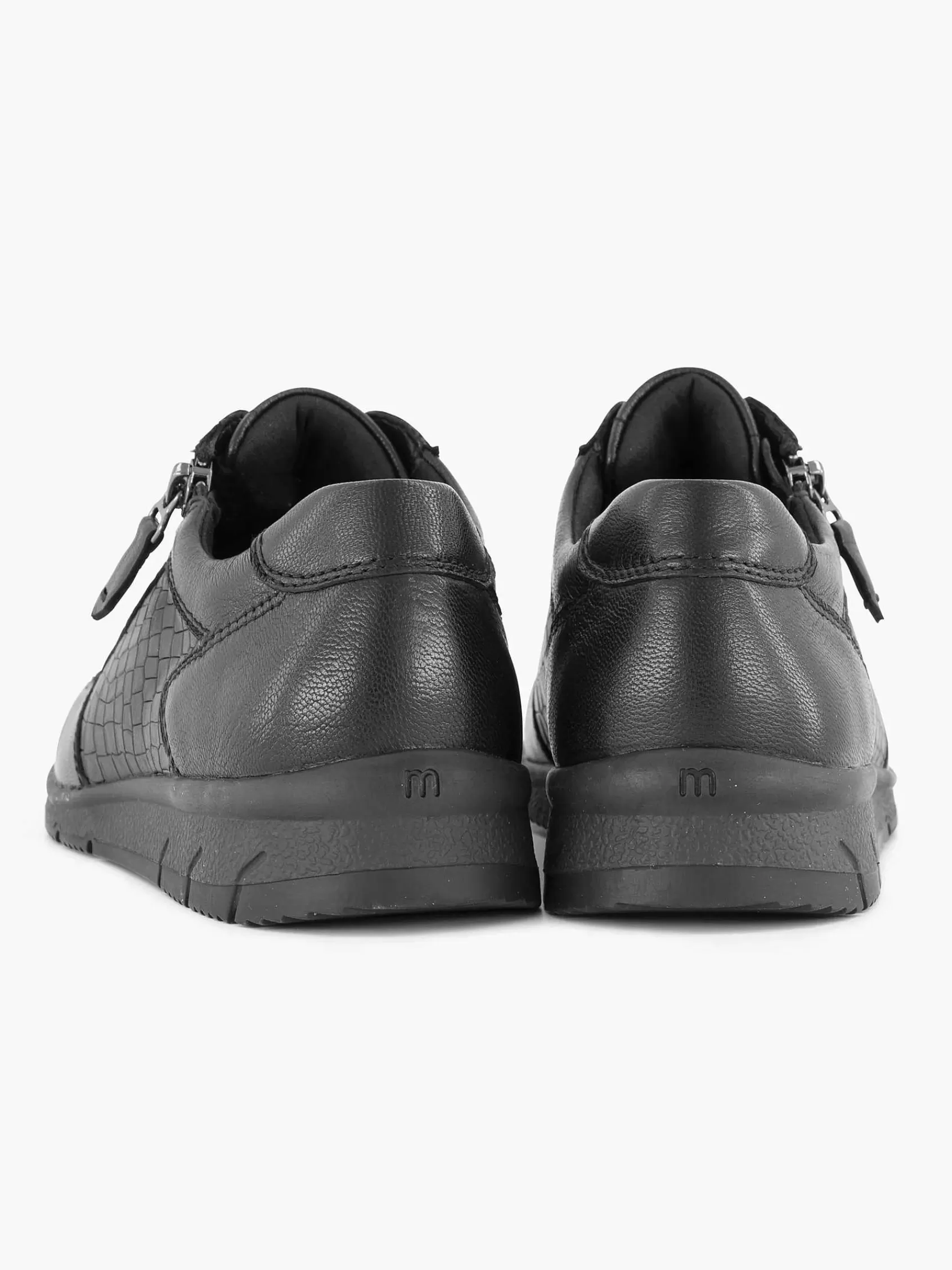 Medicus Comfort>E Leren Sneaker Zwart