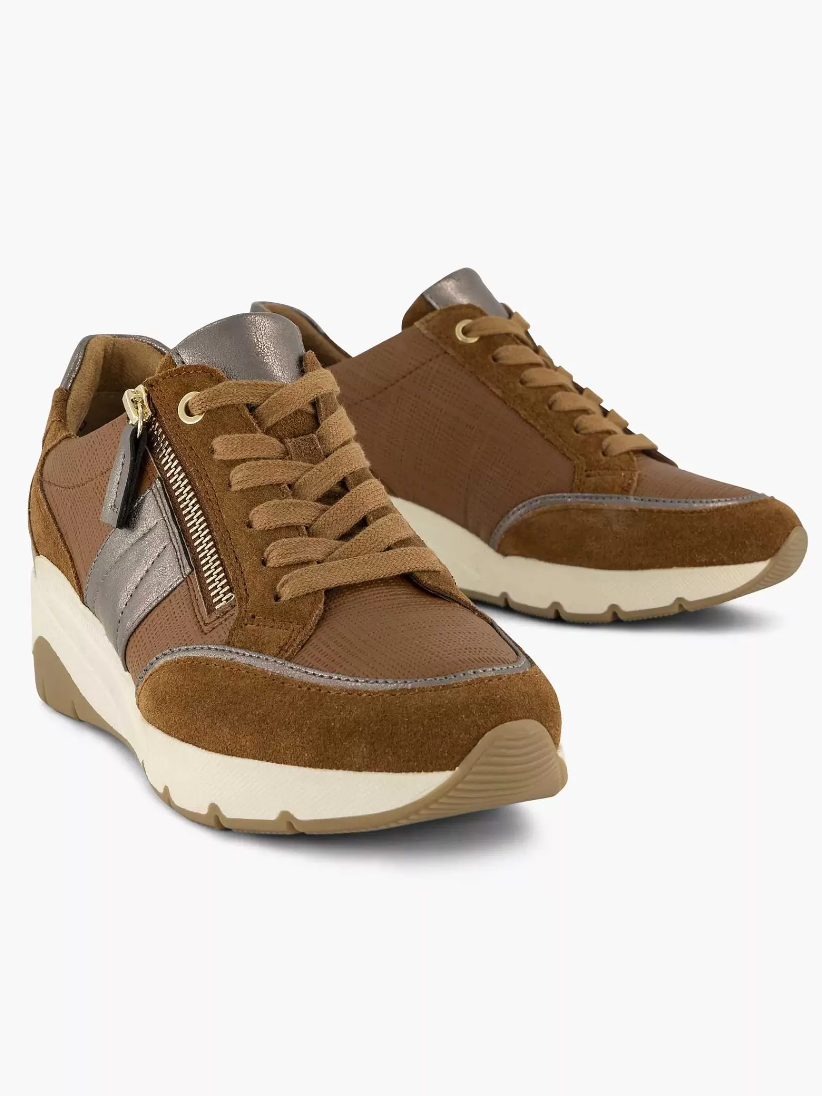 Medicus Comfort>E Leren Sneaker Bruin