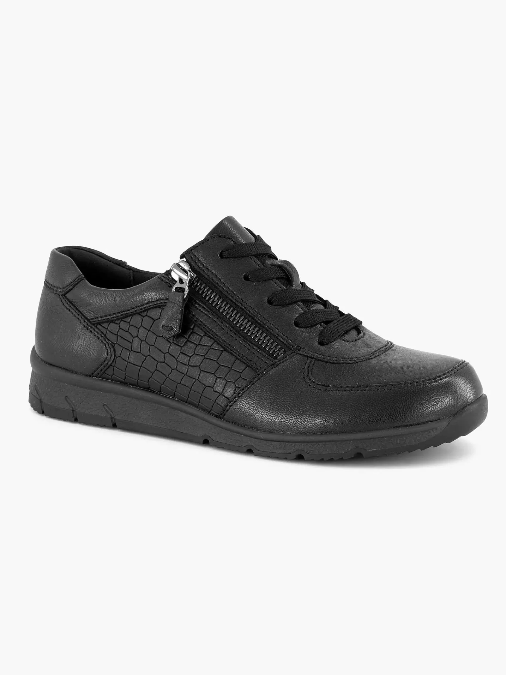Medicus Comfort>E Leren Sneaker Zwart