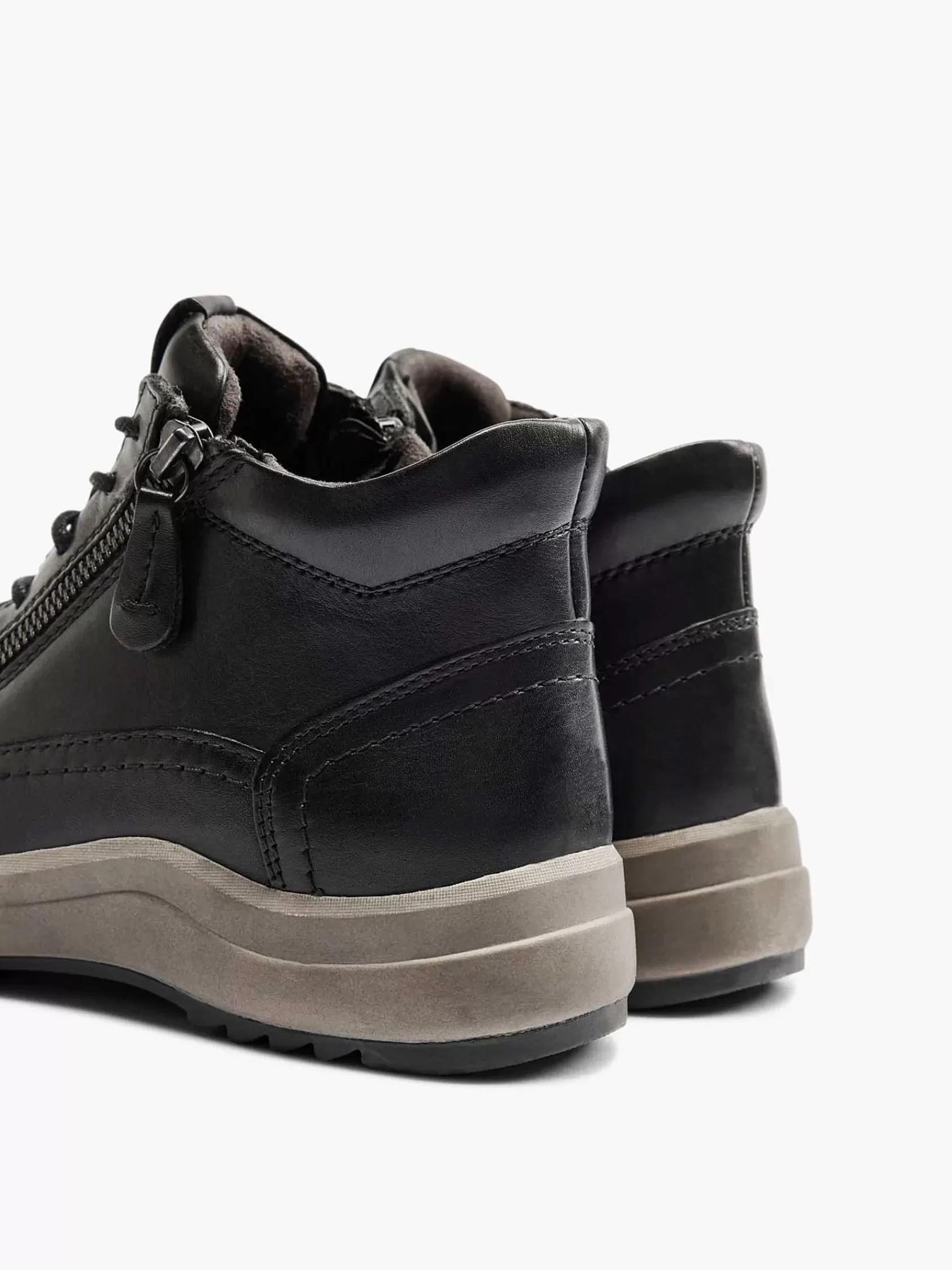Medicus Comfort>E Leren Veterboot Zwart