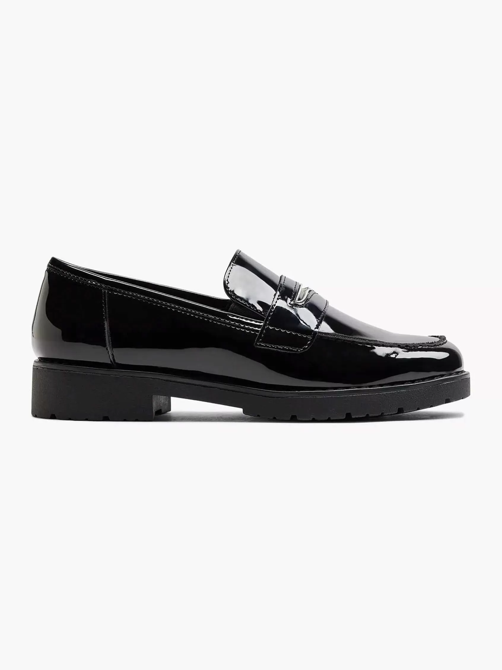 Graceland Instappers>E Loafer Lak Zwart