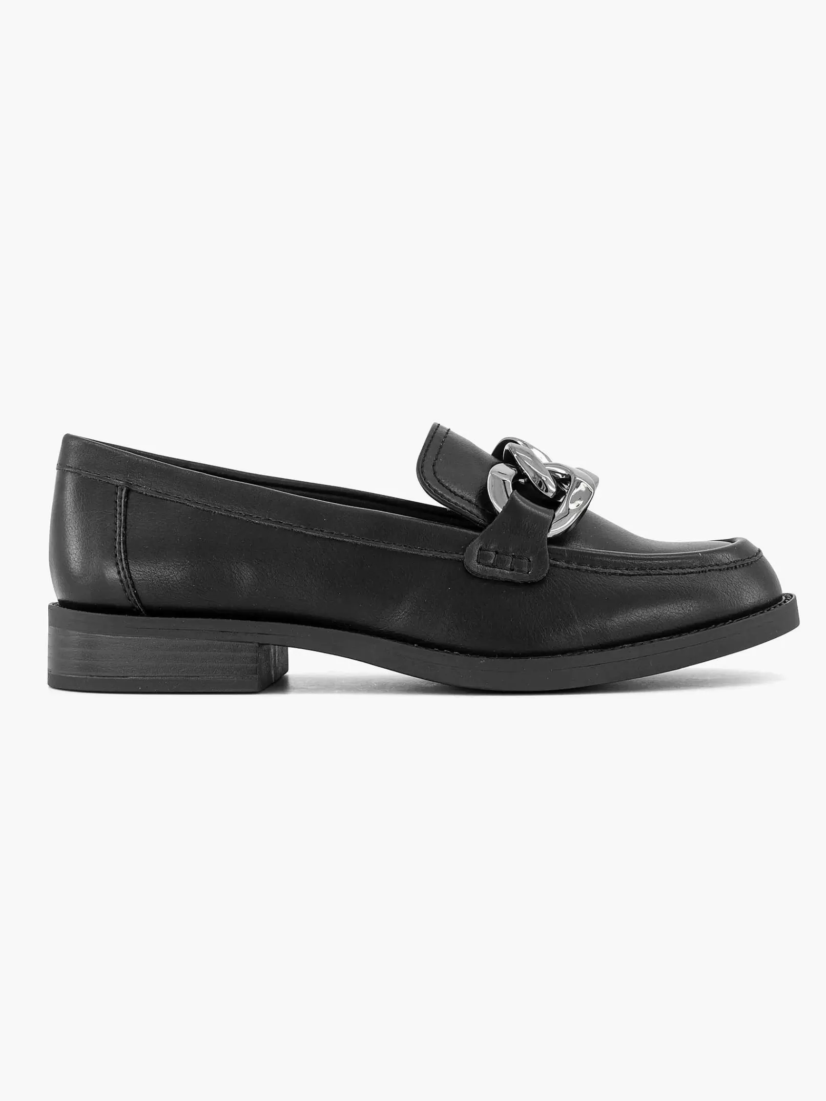 Graceland Instappers>E Loafer Sierketting Zwart