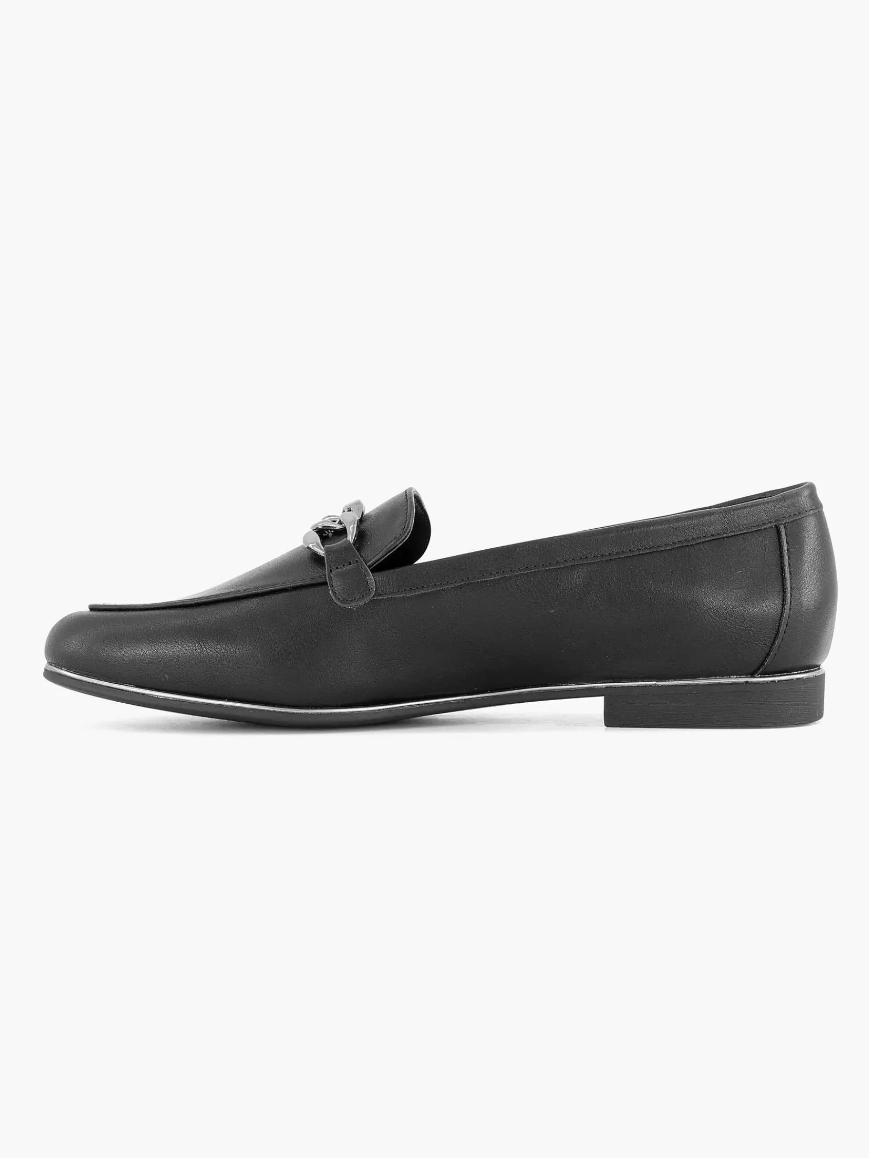Graceland Instappers>E Loafer Sierketting Zwart