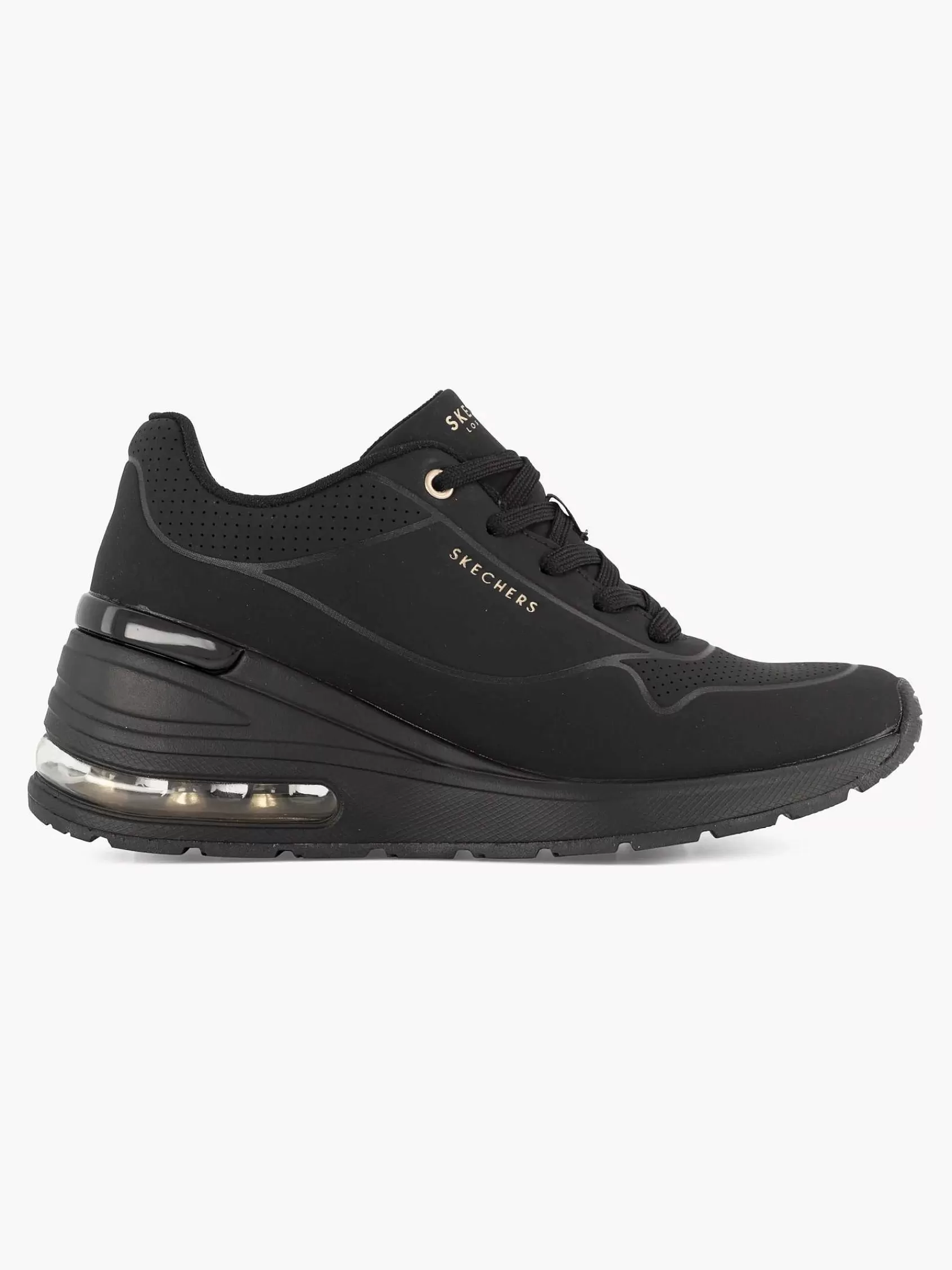 Skechers Sneakers>E Million Air - Elevated Air Zwart