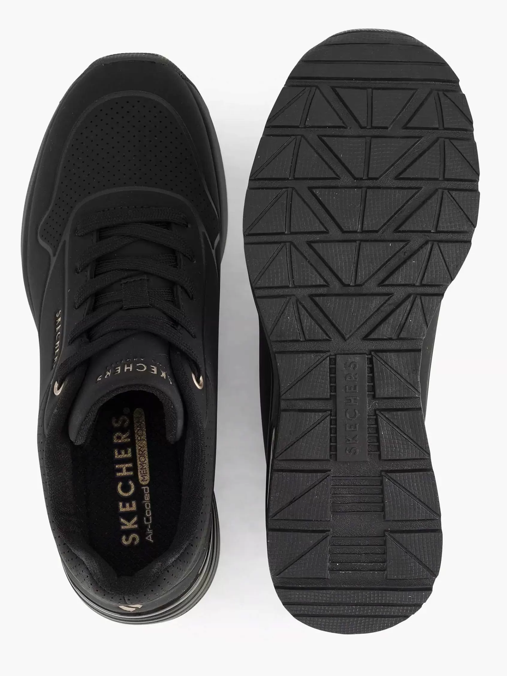 Skechers Sneakers>E Million Air - Elevated Air Zwart