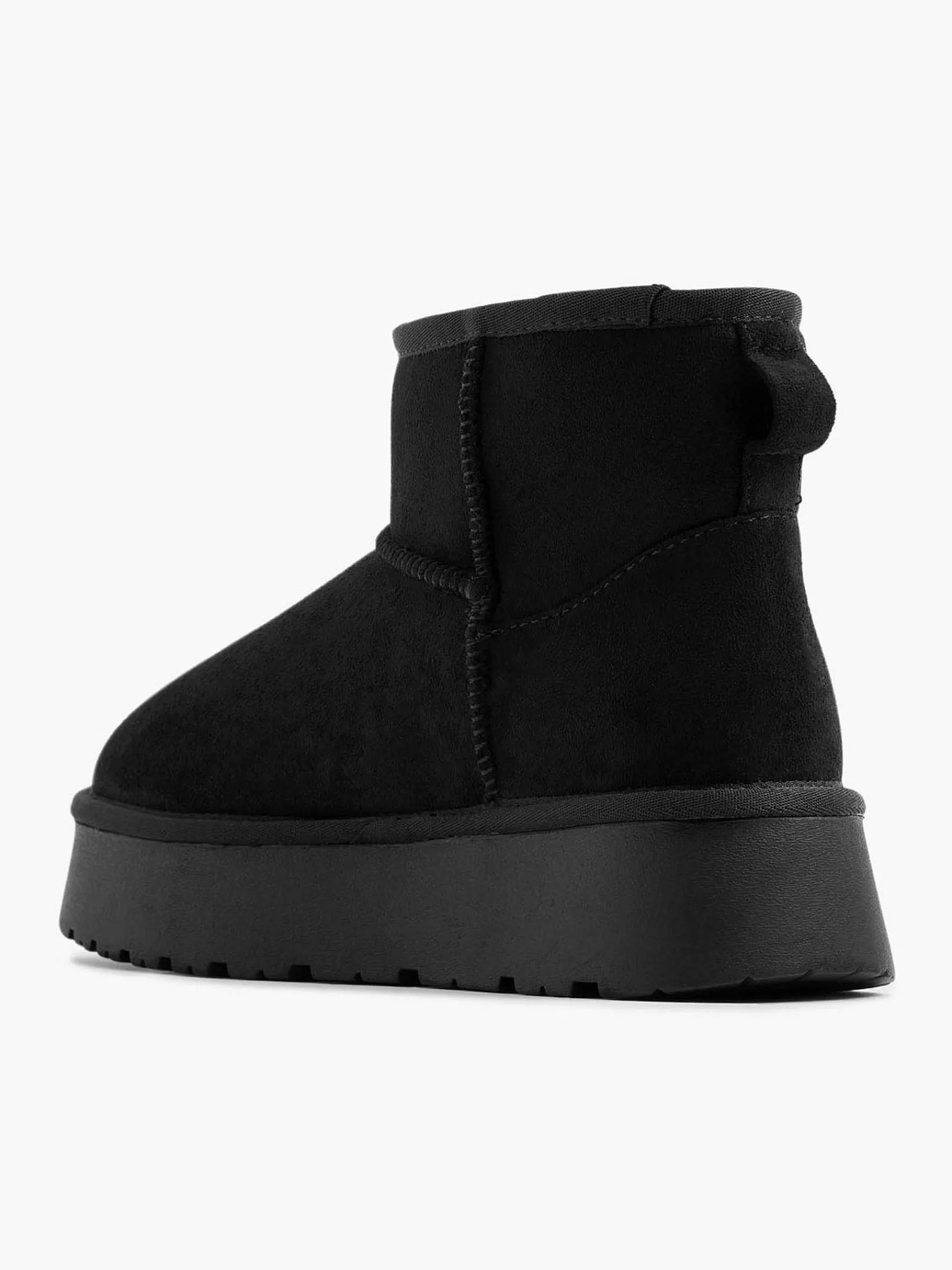 Graceland Enkellaarzen & Boots>E Platform Enkelboot Gevoerd
