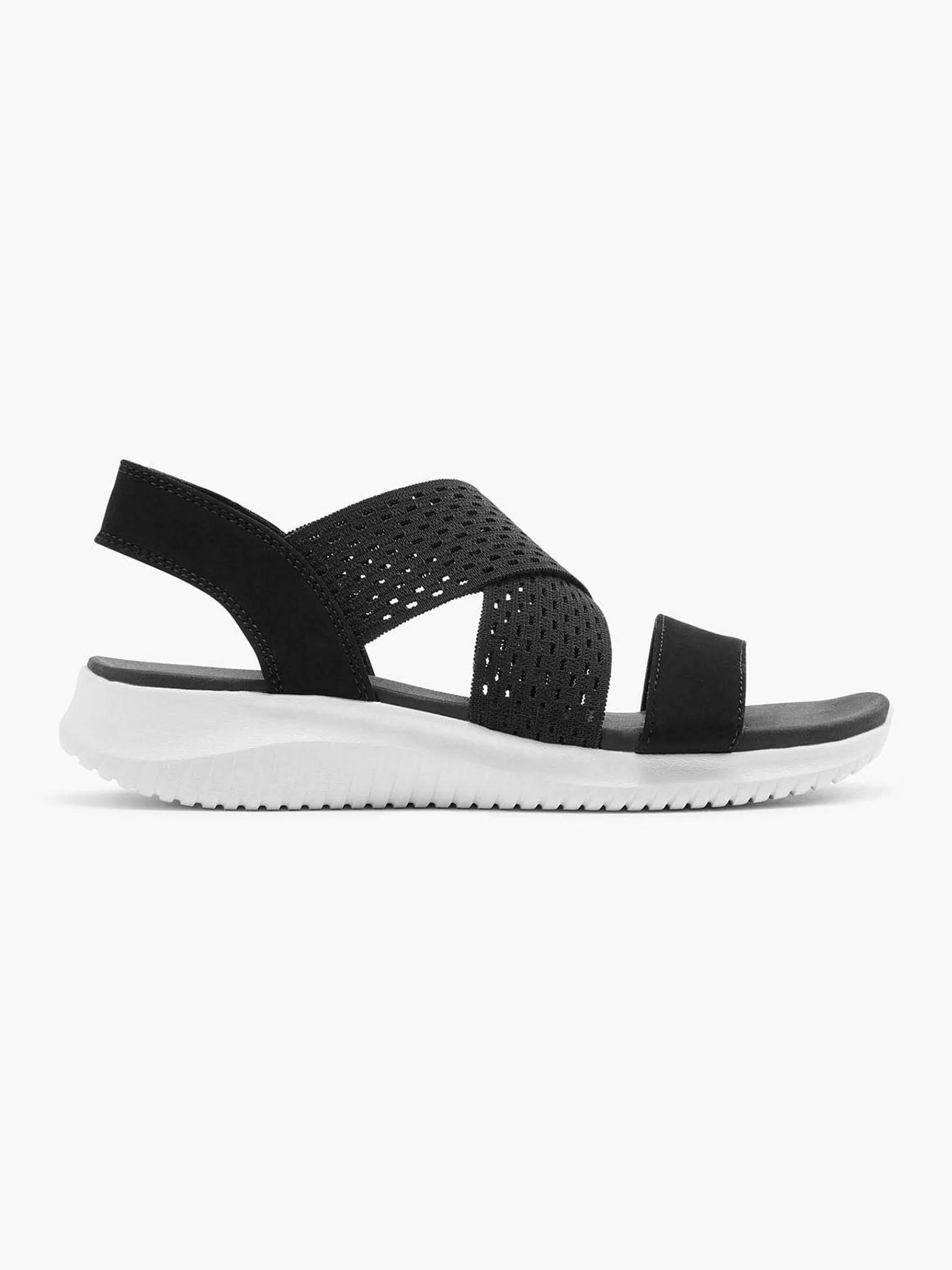 Skechers Sandalen>E Sandalen Neon Star Zwart