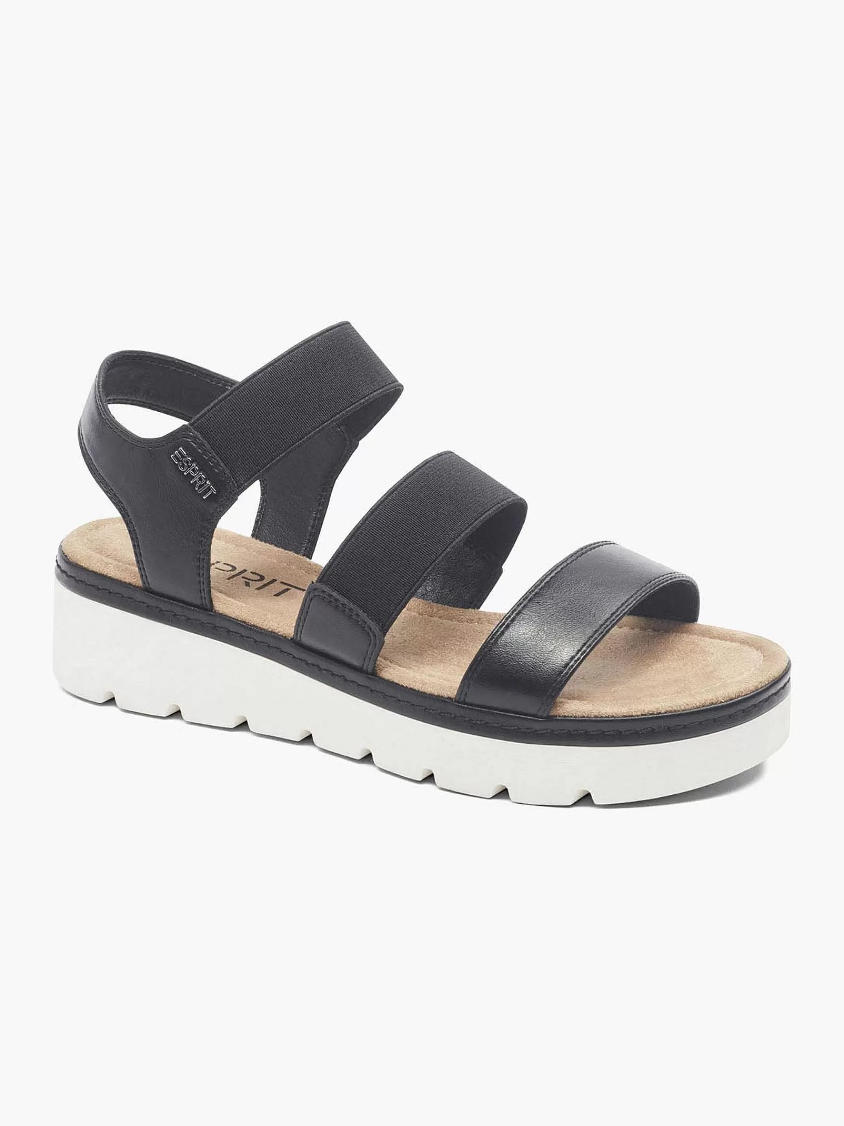 Esprit Sandalen>E Sandalette Elastisch Zwart