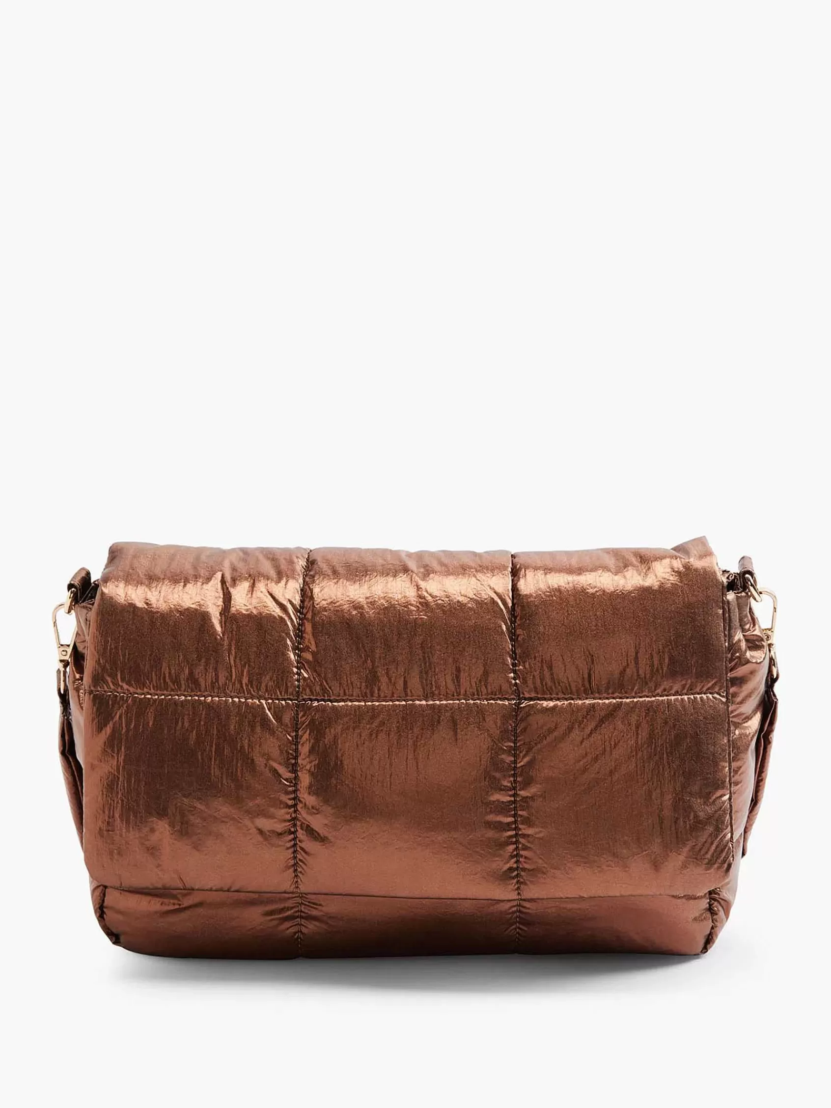 Graceland Tassen>E Schoudertas Metallic Bruin