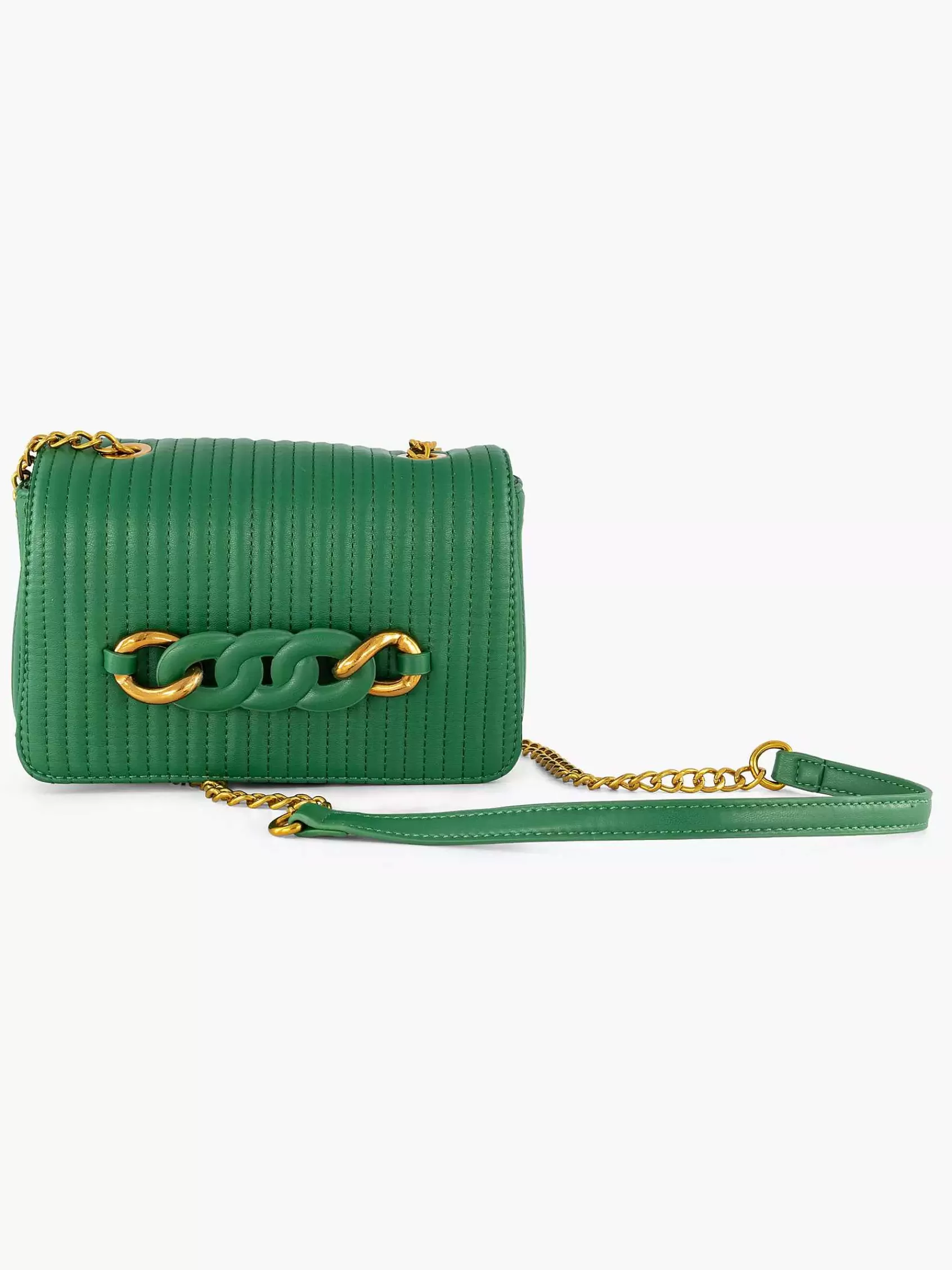 Graceland Tassen>E Schoudertas Sierketting Groen