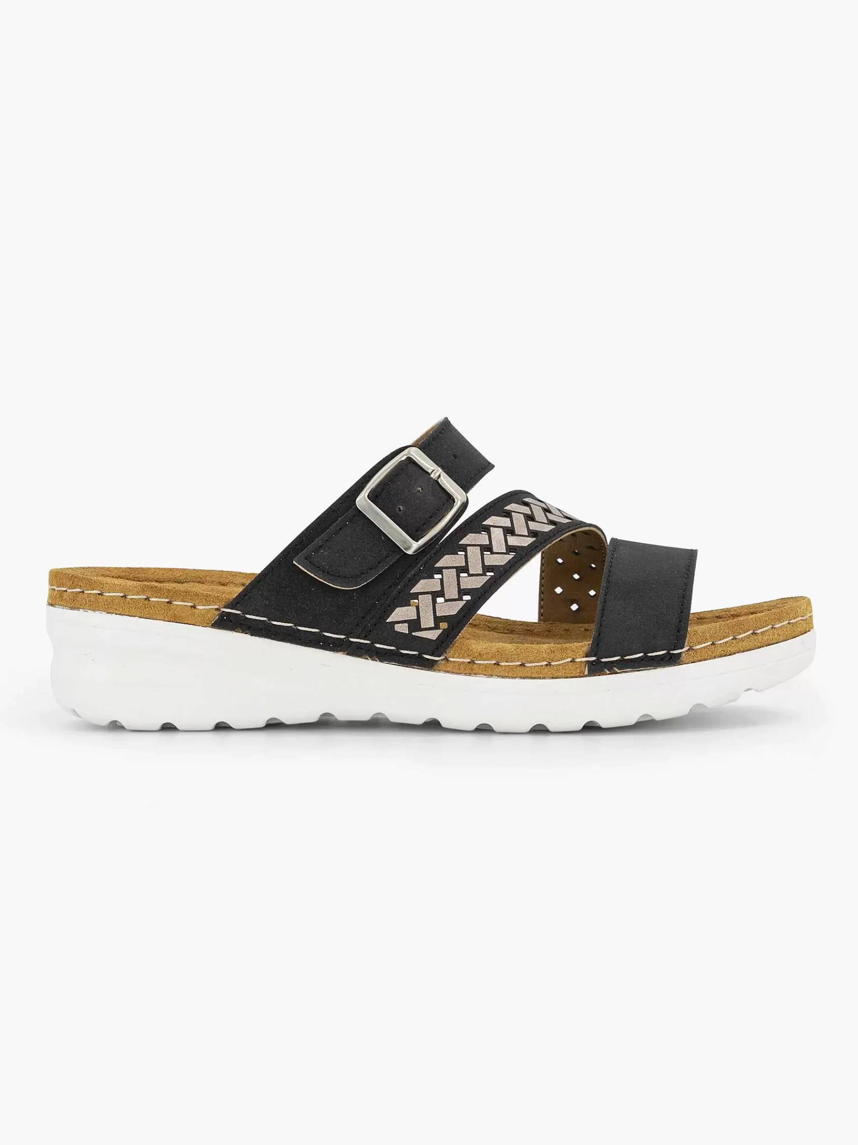 Easy Street Slippers>E Slipper Zwart