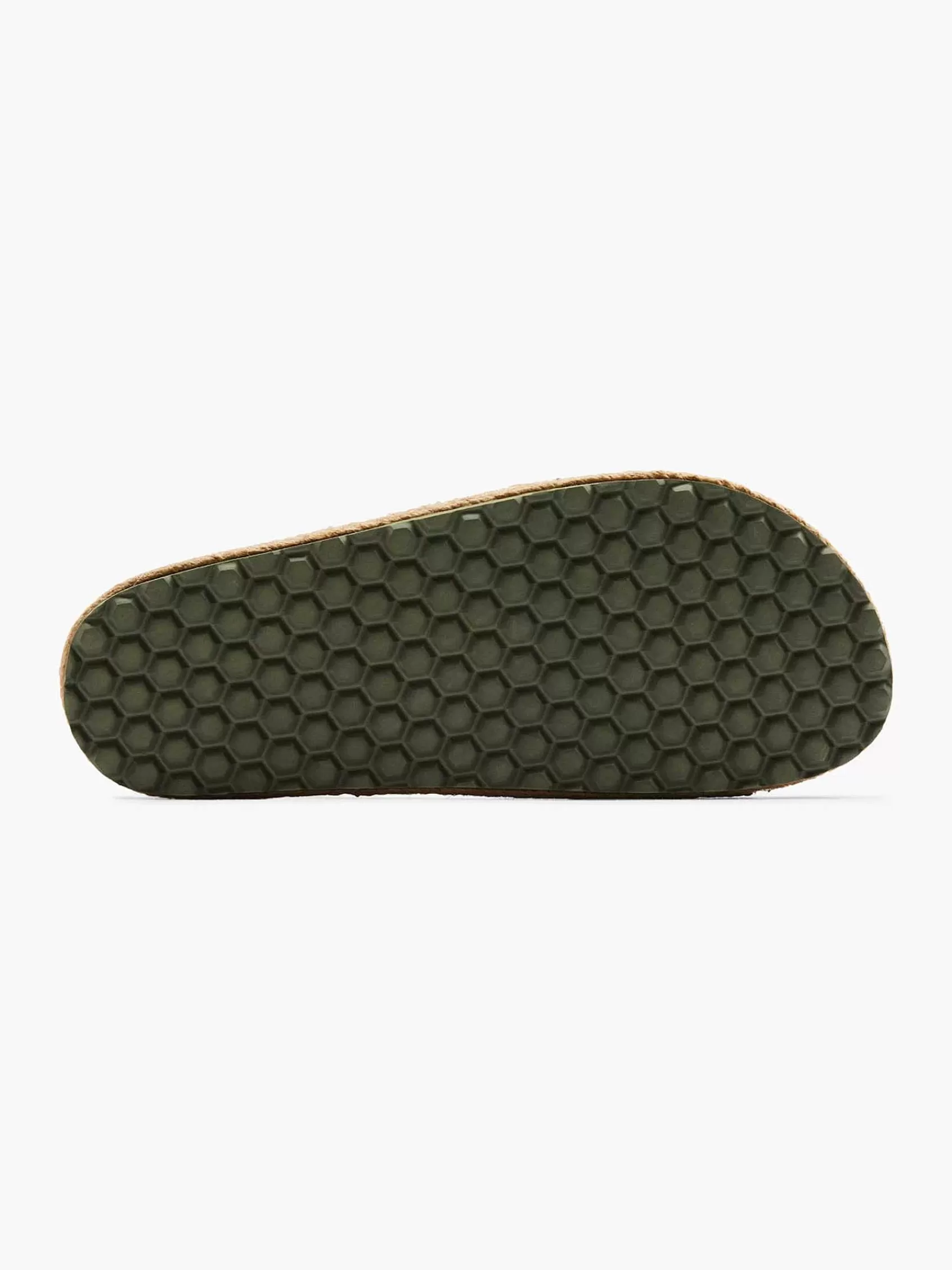 Graceland Slippers>E Slipper Gespen Groen