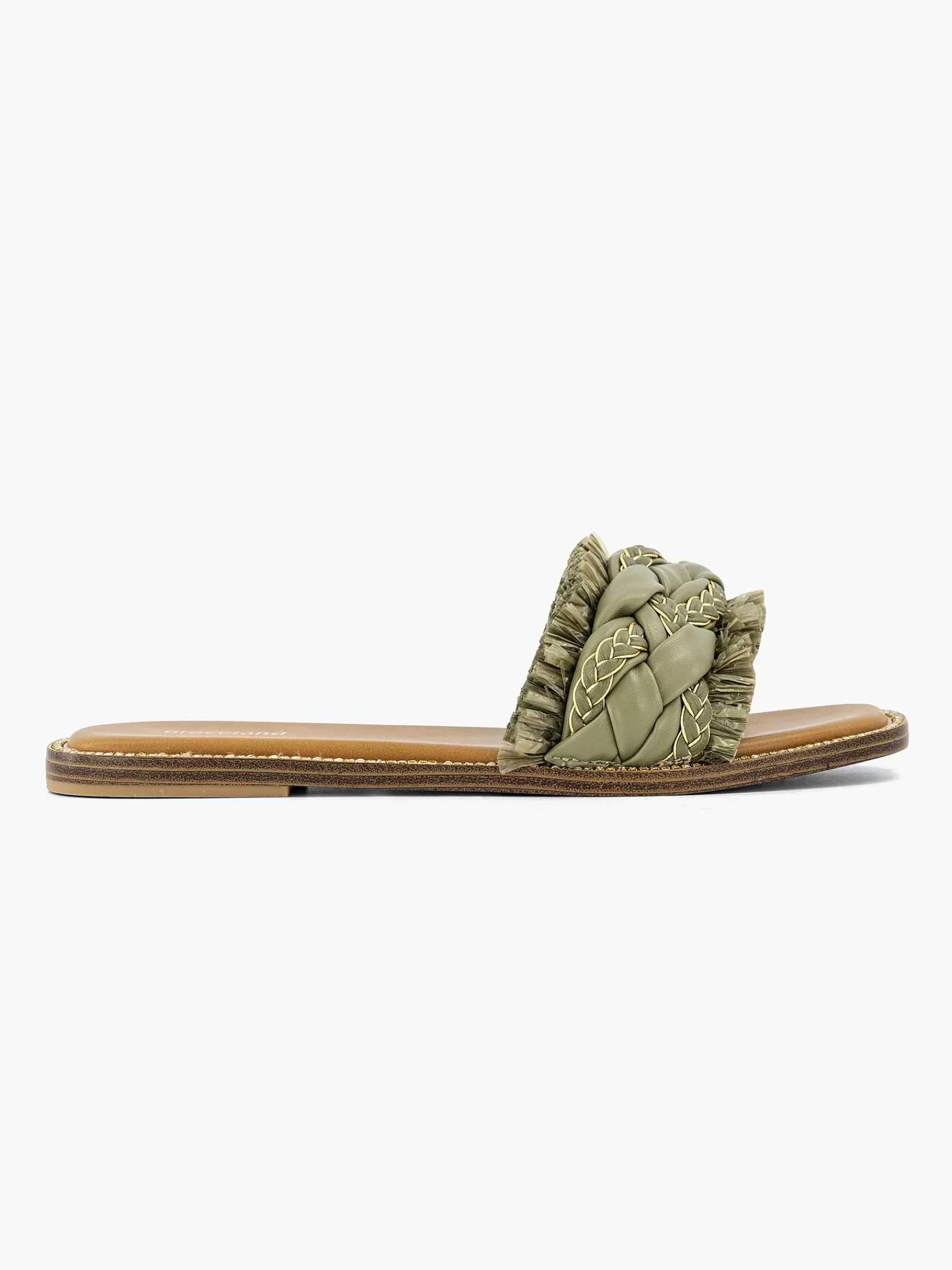Graceland Slippers>E Slipper Gevlochten