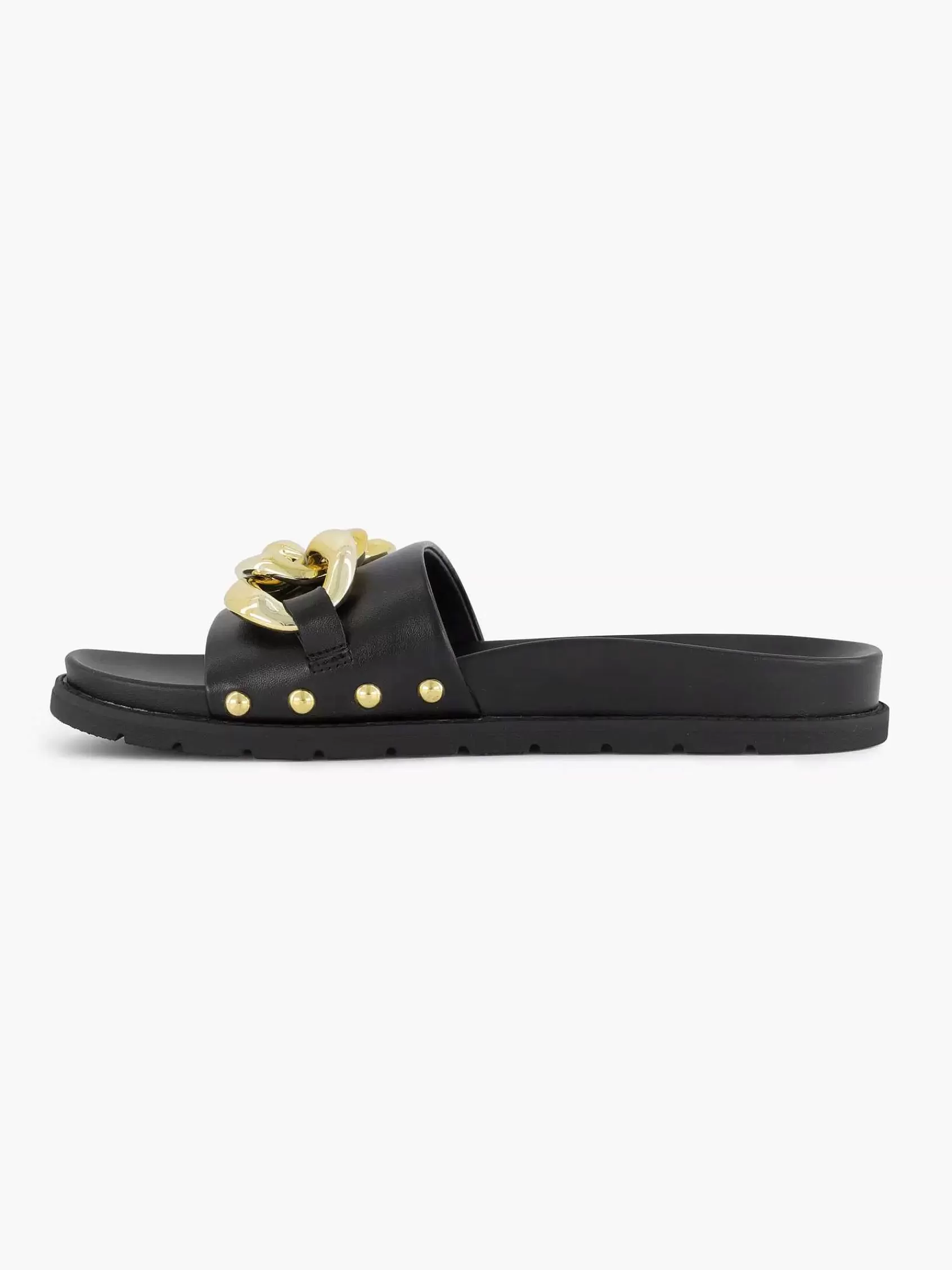 Oxmox Slippers>E Slipper Sierketting Zwart